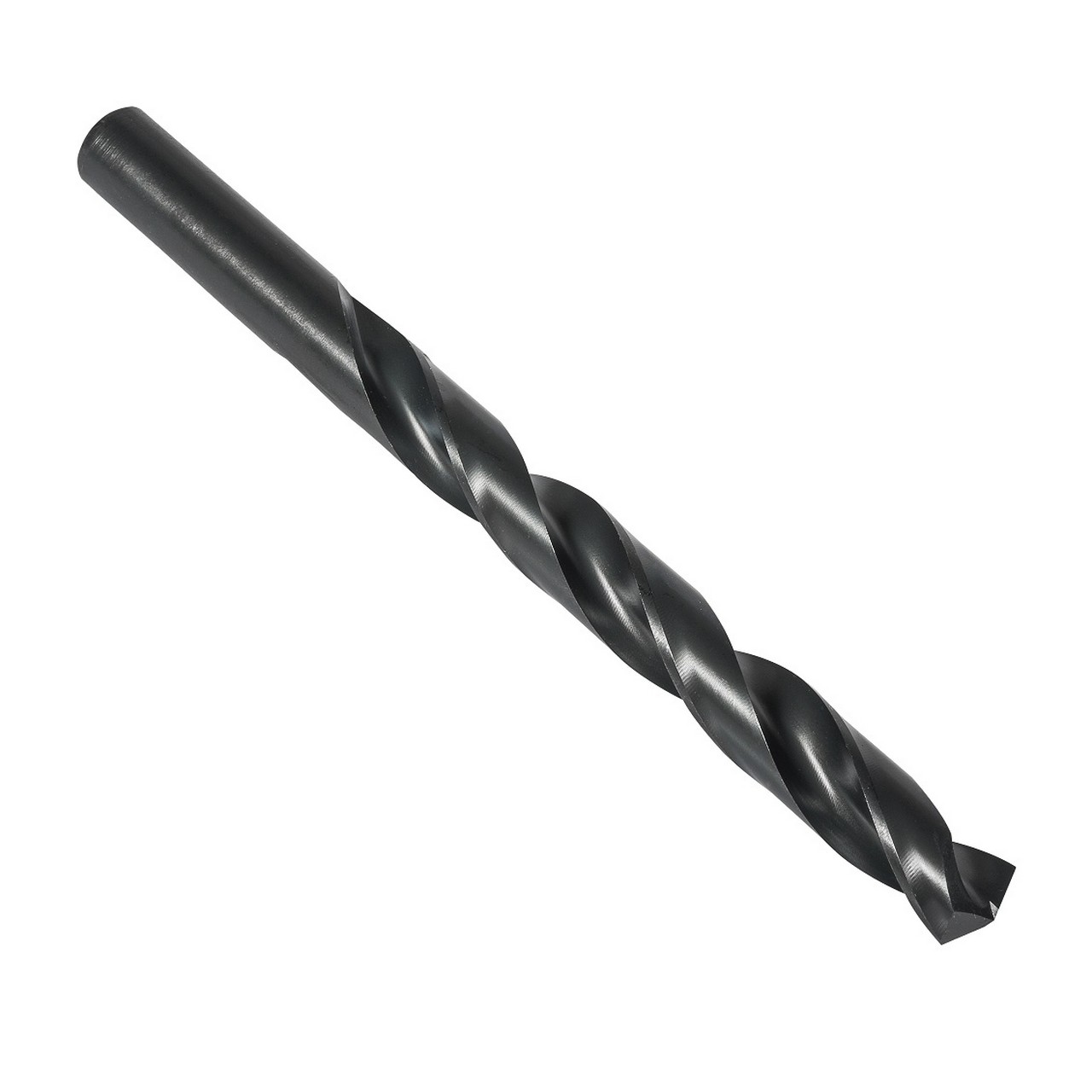 Precision Twist Drill 6481017 | 0.3438" Diameter x 135 Degree Point Angle x 4.75" OAL Steam Tempered Coated Jobber Length Drill Bit