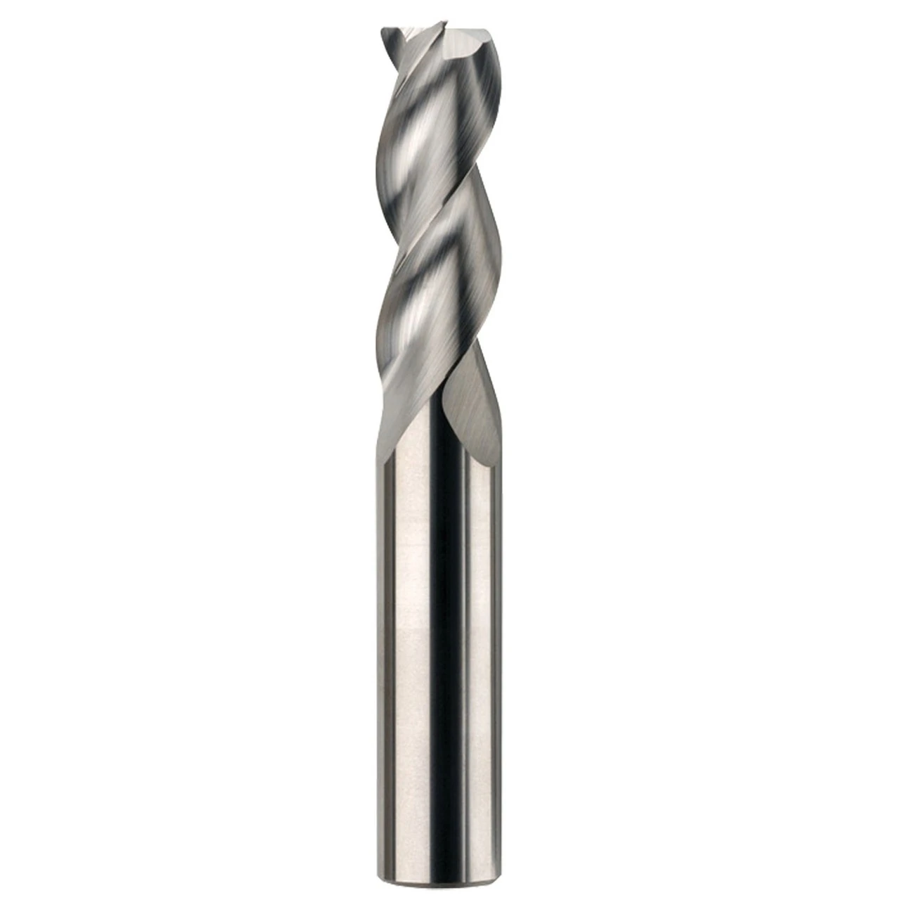 SGS 35720 | 3/4" Diameter x 3/4" Shank x 1" LOC x 4" OAL 3 Flute TiB2 Coated Corner Radius End Mill