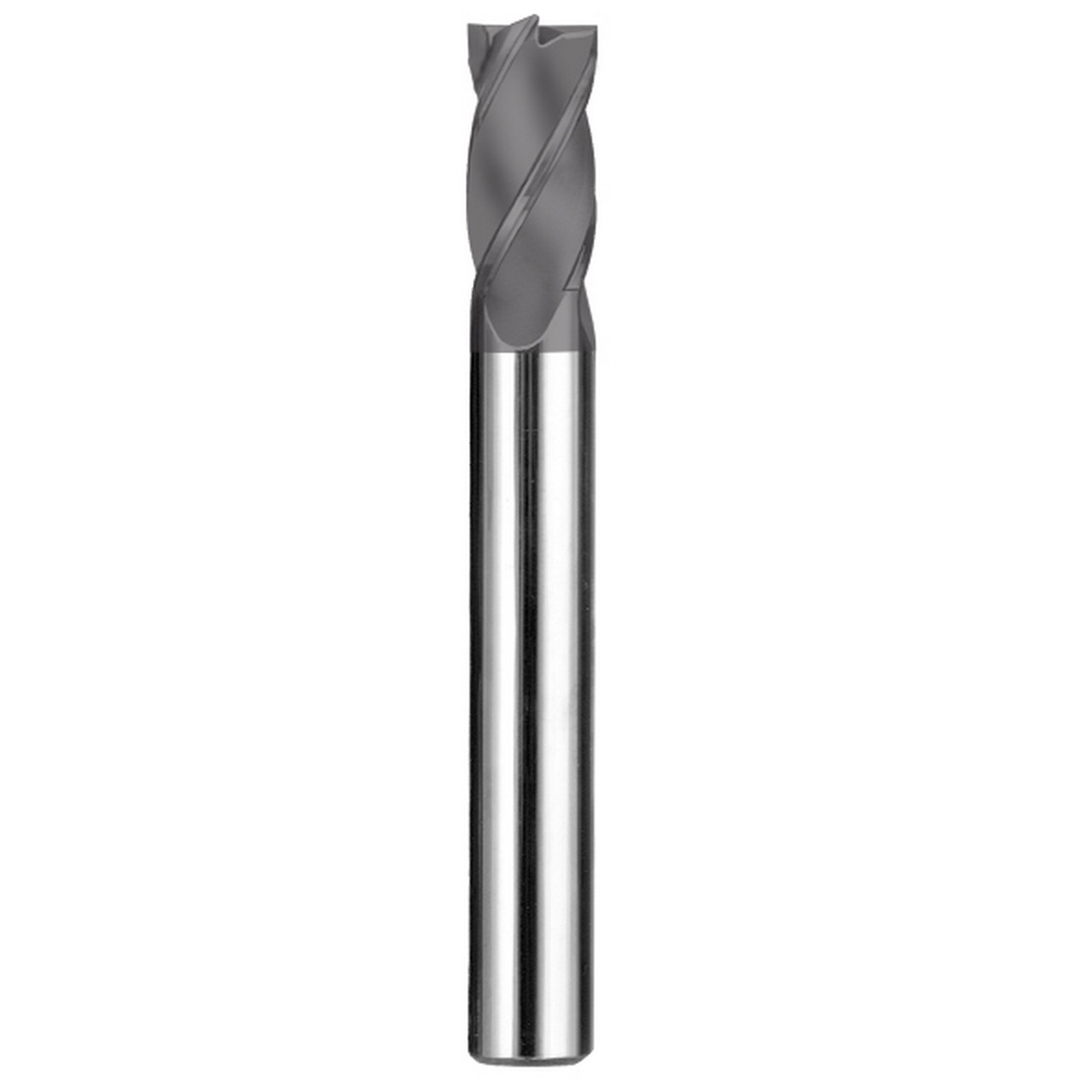 SGS 48561 | 18.00mm Diameter x 18.00mm Shank x 38.00mm LOC x 100.00mm OAL 4 Flute AlTiN Coated Square End Mill