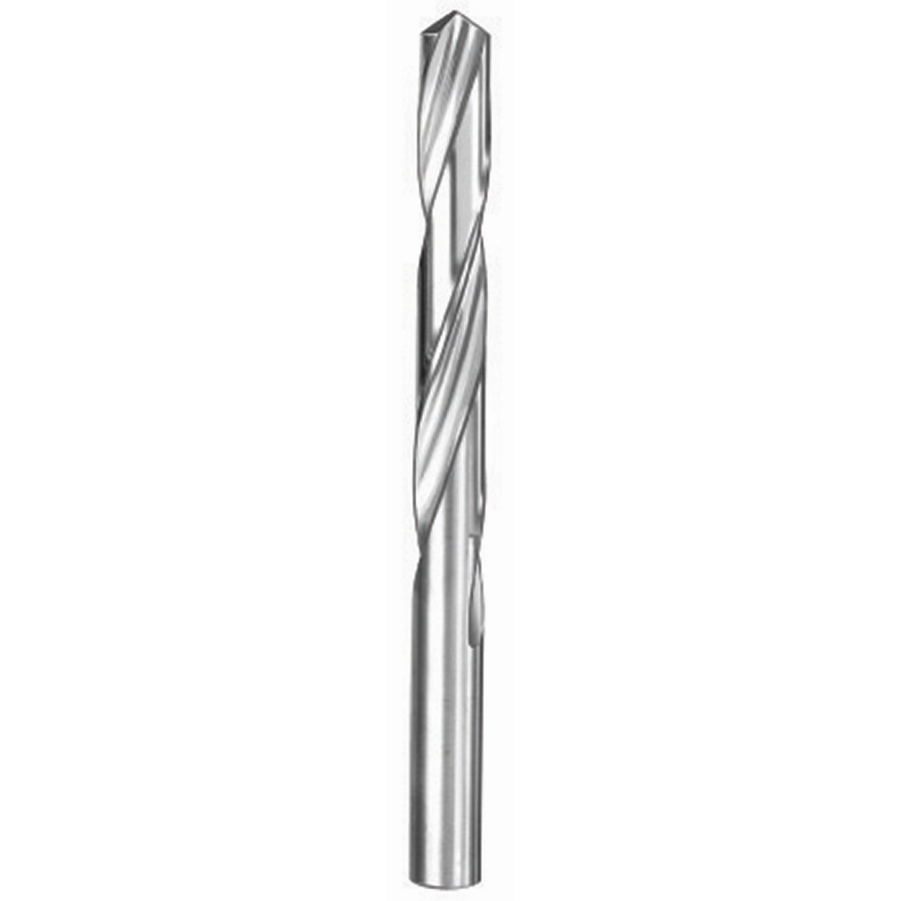 SGS 51030 | #30 x 0.1285" Shank x 1-1/4" LOC x 2-1/4" OAL 2 Flute Uncoated Jobber Length Drill Bit