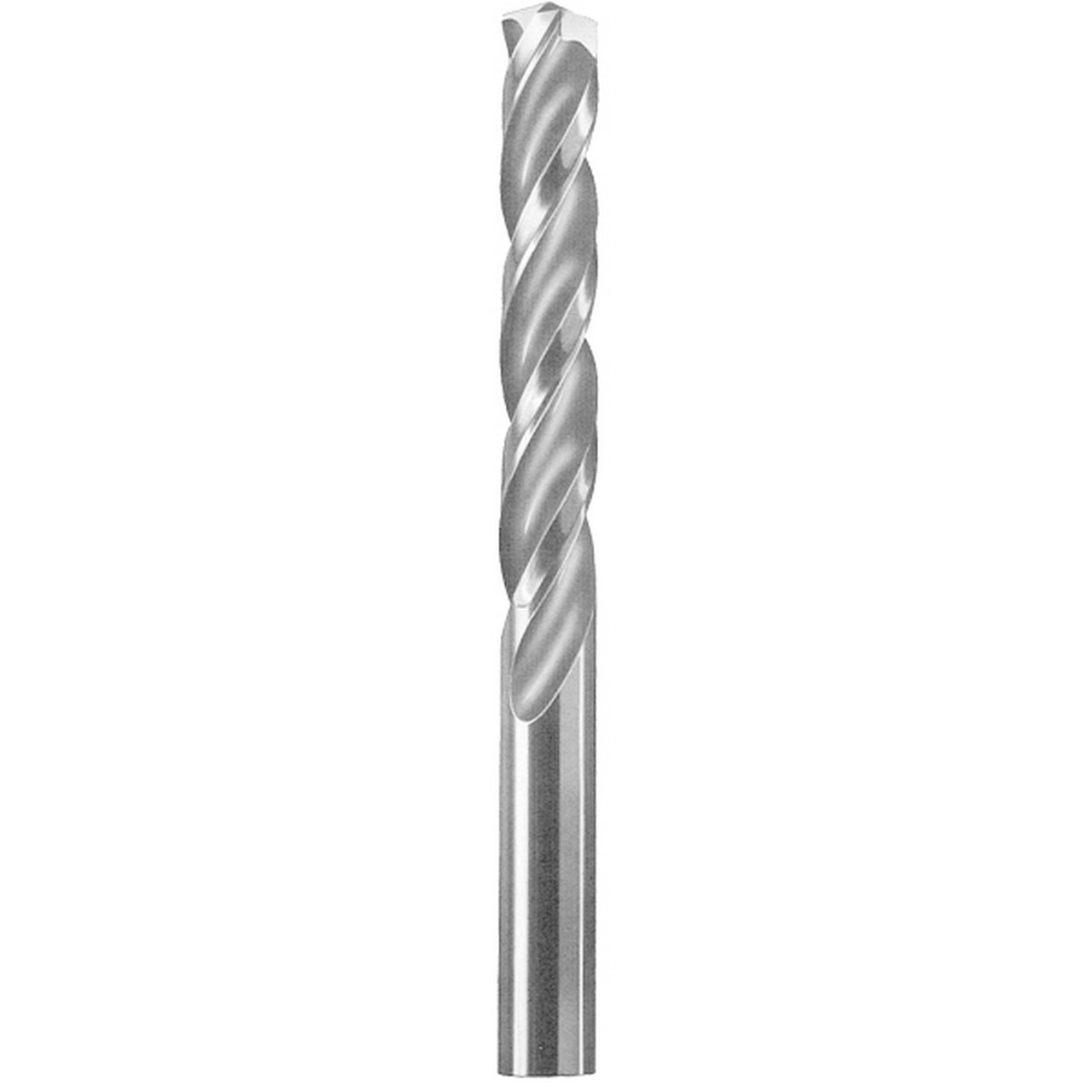 SGS 53111 | 11/64" Diameter x 1/6" Shank x 1-5/8" LOC x 2-3/4" OAL 3 Flute Uncoated Screw Machine Length Drill Bit
