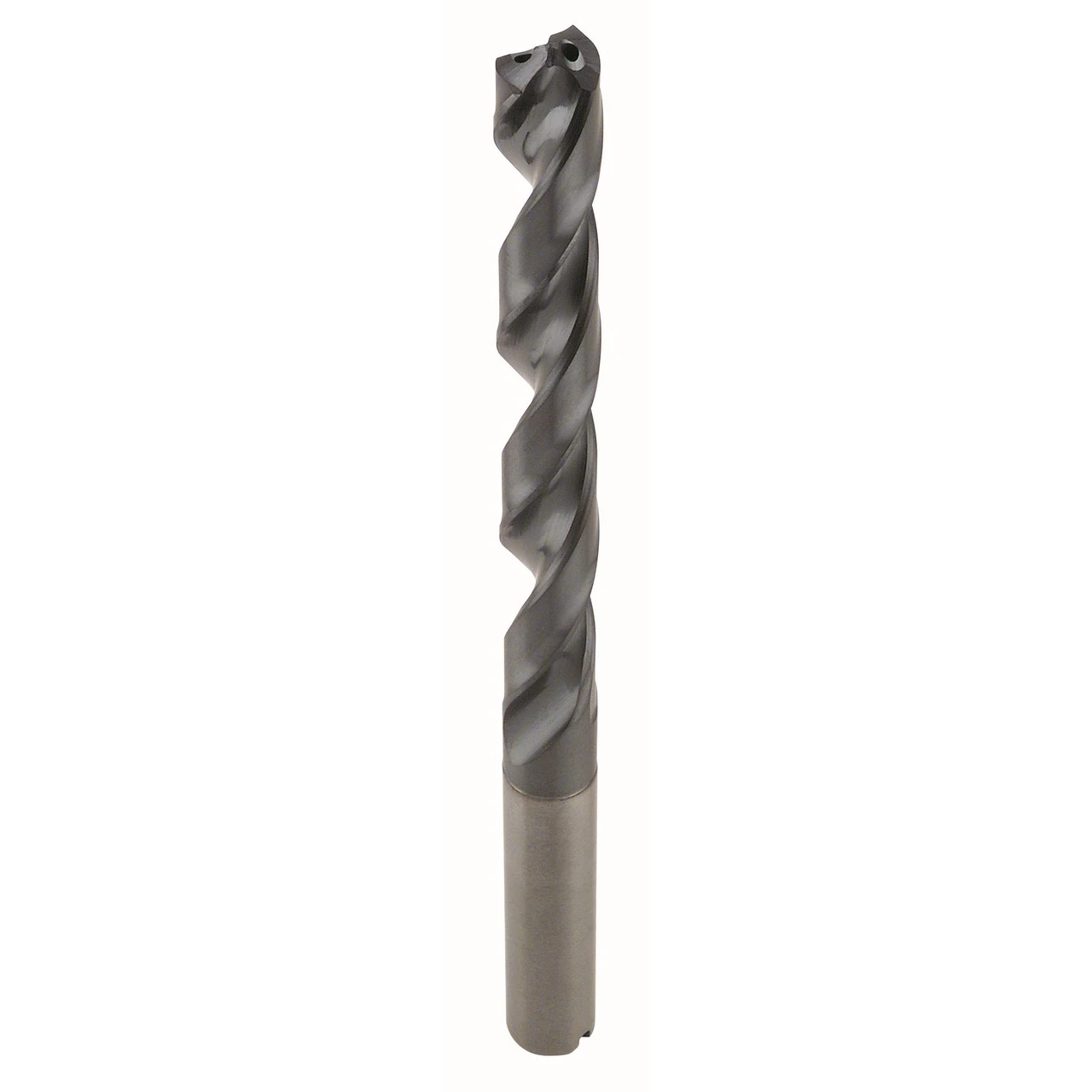 SGS 63980 | 11.3mm Diameter x 12.0mm Shank x 71.0mm LOC x 118mm OAL 2 Flute AlTiN Coated Jobber Length Drill Bit