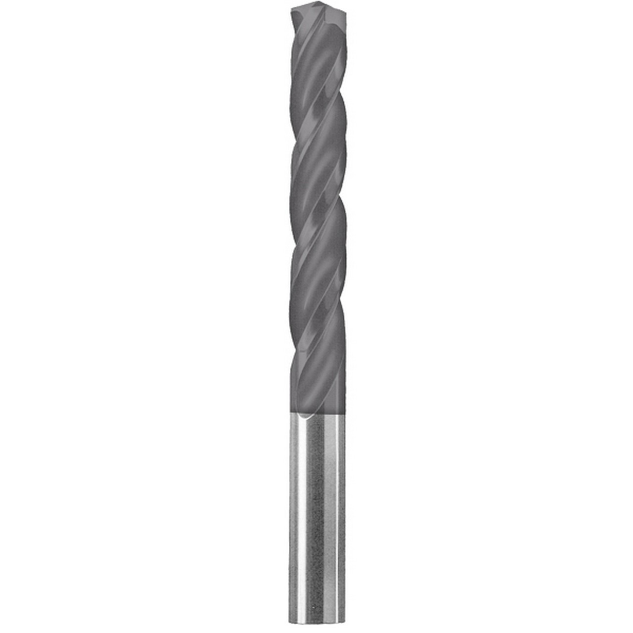 SGS 69012 | 7.70mm Diameter x 7.70mm Shank x 37.00mm LOC x 79.00mm OAL 3 Flute AlTiN Coated Screw Machine Length Drill Bit