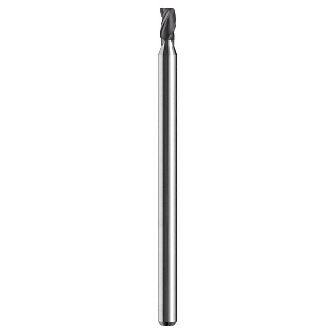 SGS 01196 | 0.045" Diameter x 0.125" Shank x 0.135" LOC x 1.500" OAL 3 Flute AlTiN Coated Square End Mill