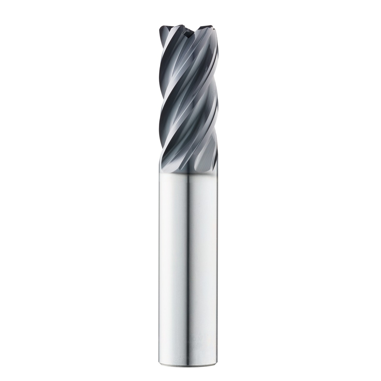 SGS 48023 | 20.0mm Diameter x 20.0mm Shank x 43.0mm LOC x 104mm OAL 5 Flute AlTiN Coated Corner Radius End Mill