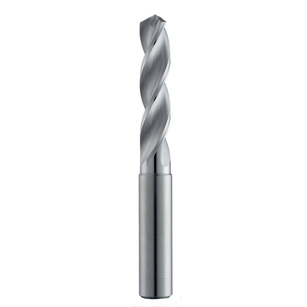 SGS 64625 | 5.5mm Diameter x 6.0mm Shank x 28.0mm LOC x 66.0mm OAL 3 Flute Uncoated Screw Machine Length Drill Bit