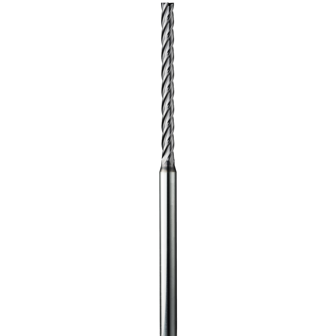 SGS 00622 | 0.055" Diameter x 0.125" Shank x 0.440" LOC x 2.500" OAL 4 Flute Uncoated Square End Mill