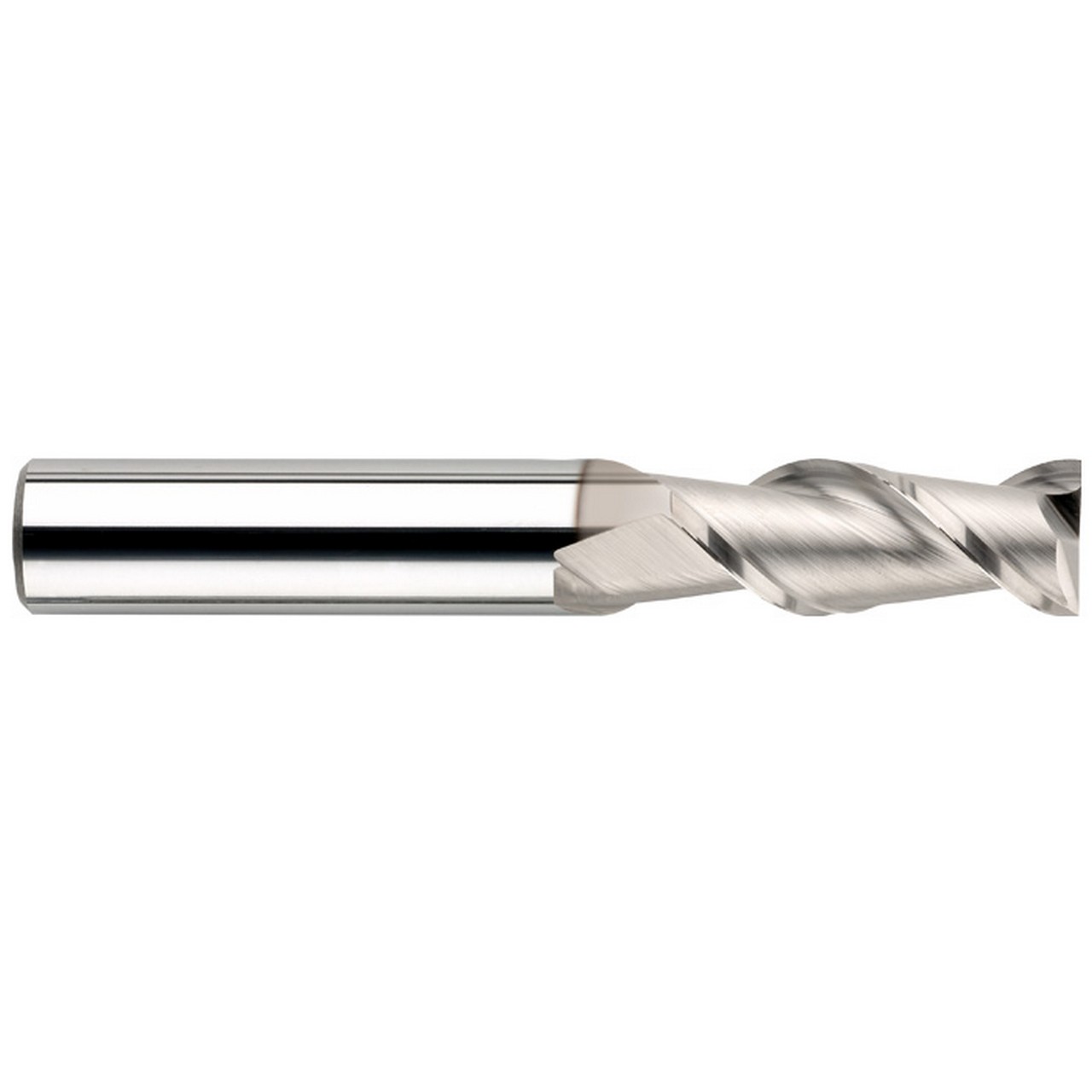 SGS 32048 | 1.000" Diameter x 1.000" Shank x 2.000" LOC x 4.500" OAL 2 Flute Uncoated Square End Mill