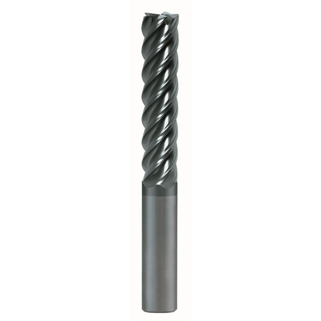 SGS 32613 | 7/32" Diameter x 1/4" Shank x 3/4" LOC x 2-1/2" OAL 5 Flute AlTiN Coated Corner Radius End Mill