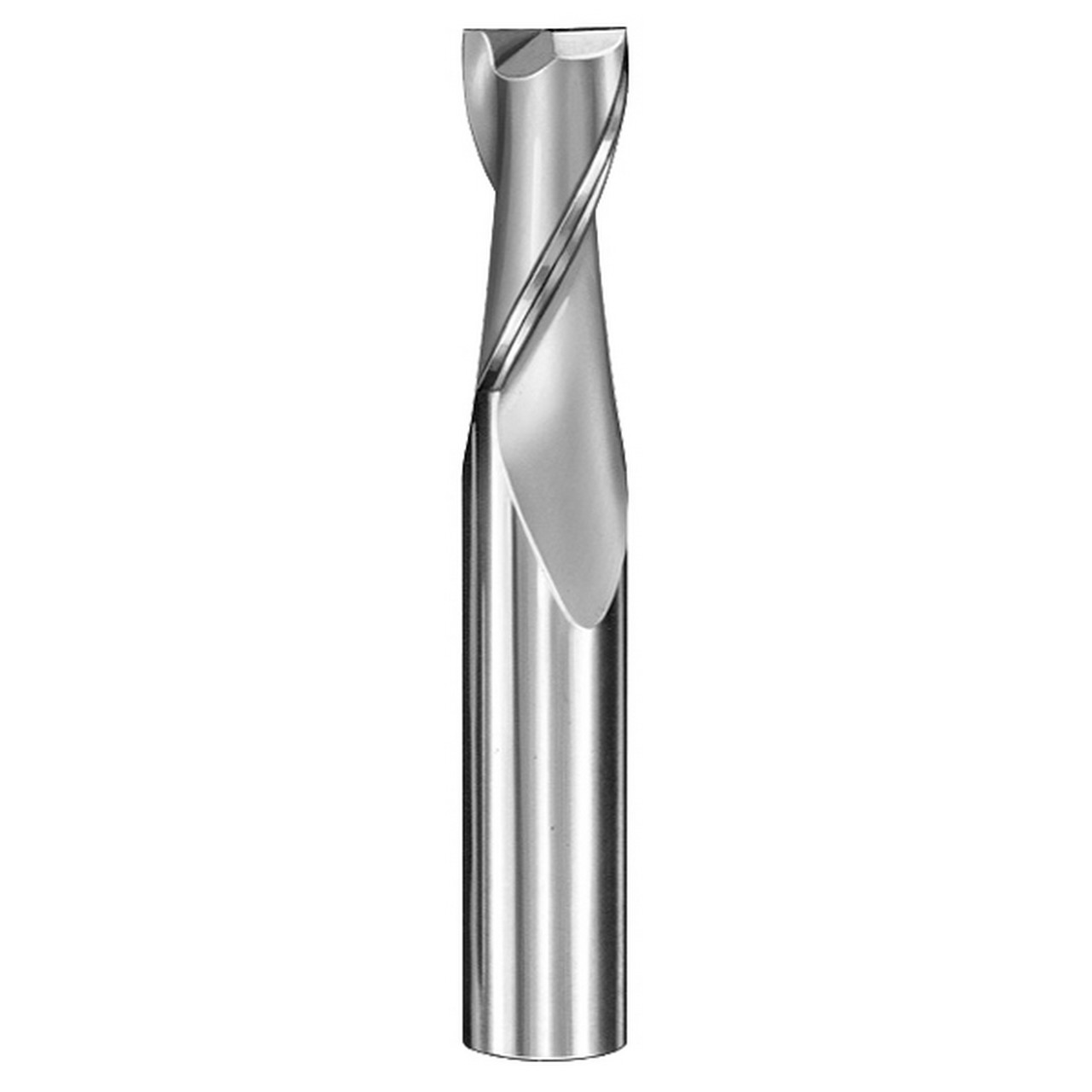 SGS 35278 | 5/32" Diameter x 3/16" Shank x 9/16" LOC x 2" OAL 2 Flute Uncoated Square End Mill
