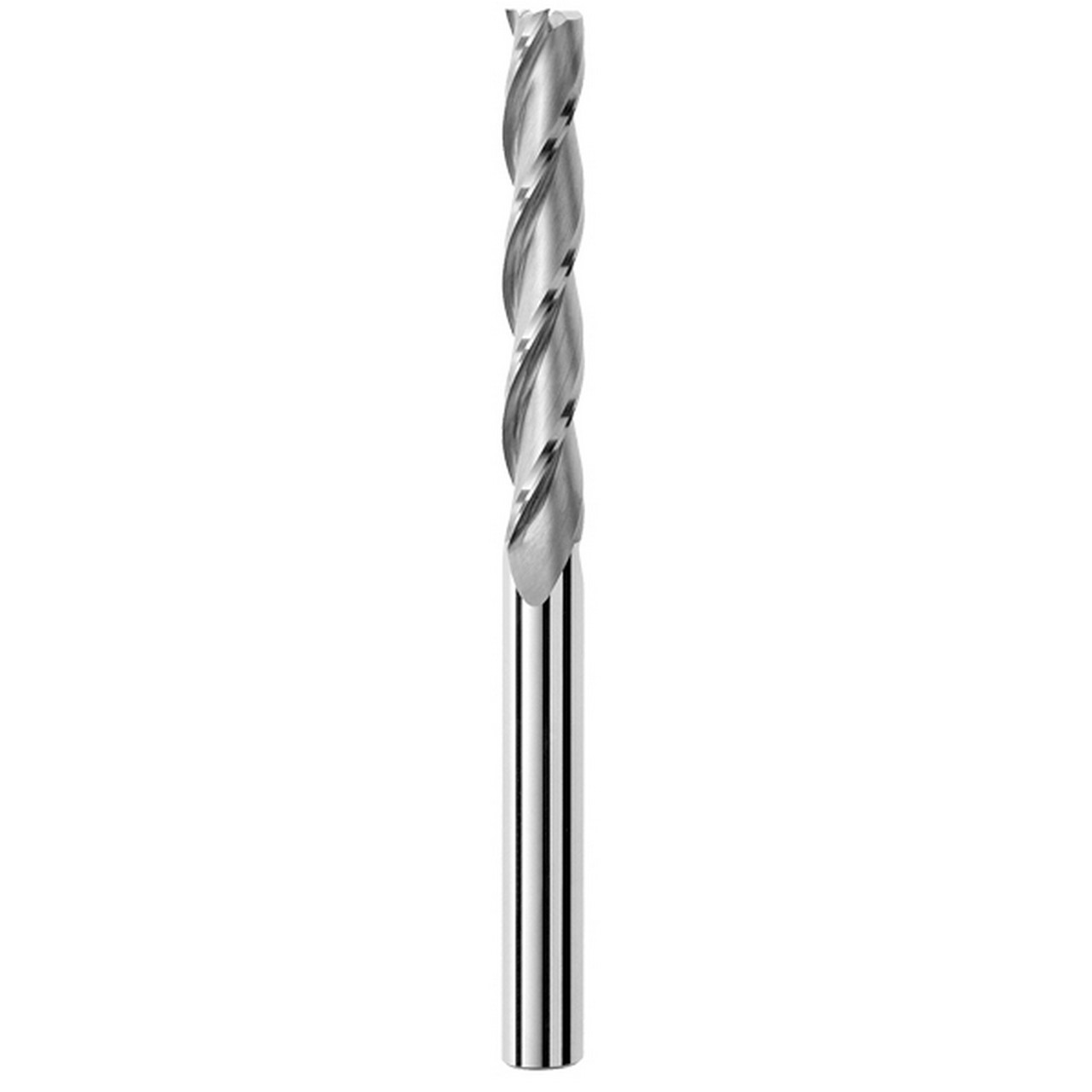 SGS 43545 | 12.00mm Diameter x 12.00mm Shank x 75.00mm LOC x 150.00mm OAL 3 Flute Uncoated Square End Mill