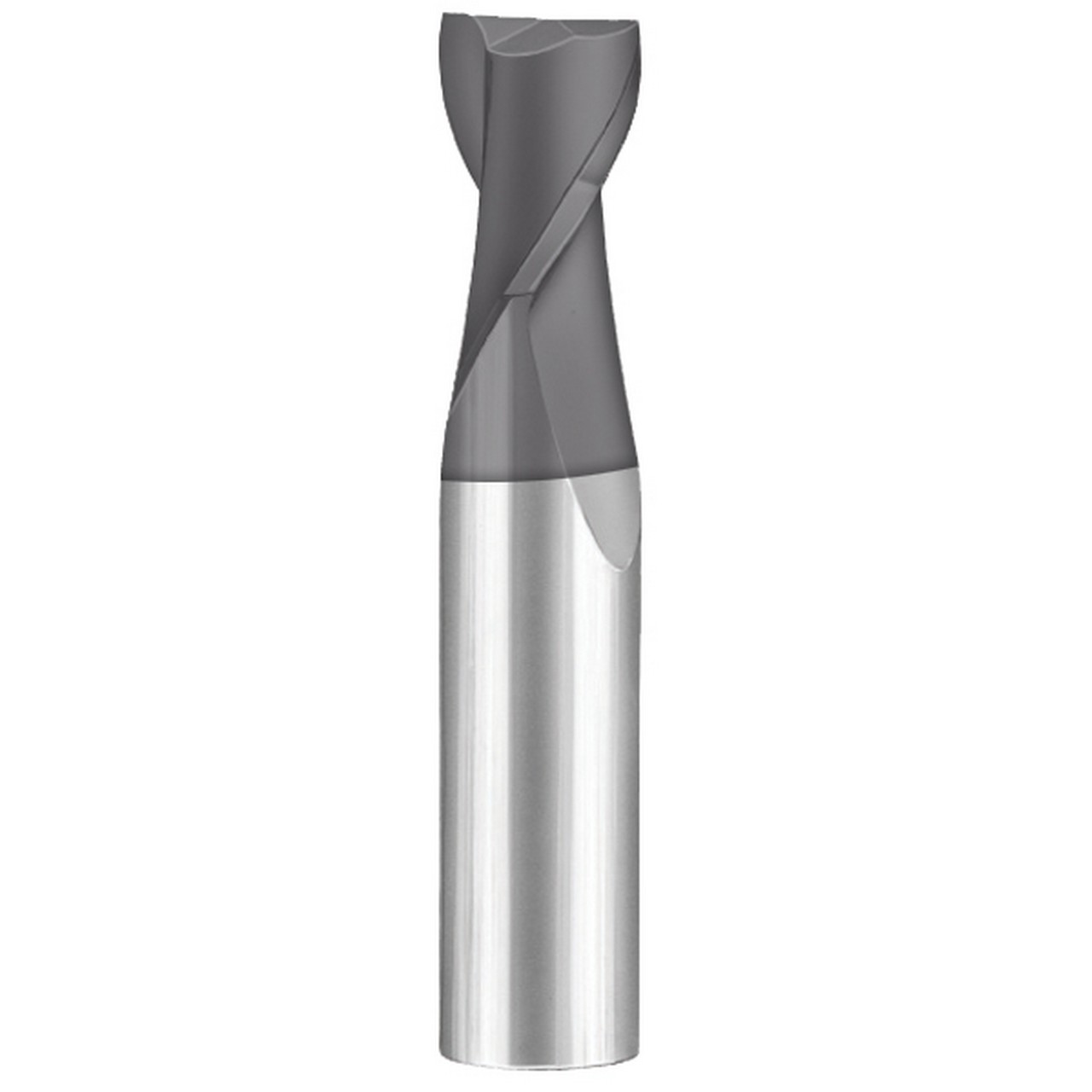 SGS 49306 | 2.0mm Diameter x 3.0mm Shank x 4.0mm LOC x 38.0mm OAL 2 Flute AlTiN Coated Square End Mill