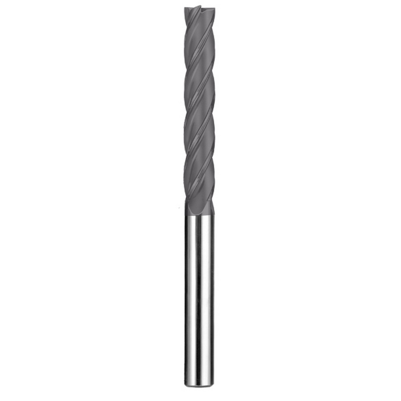 SGS 49422 | 14.0mm Diameter x 14.0mm Shank x 75.0mm LOC x 150mm OAL 4 Flute AlTiN Coated Square End Mill