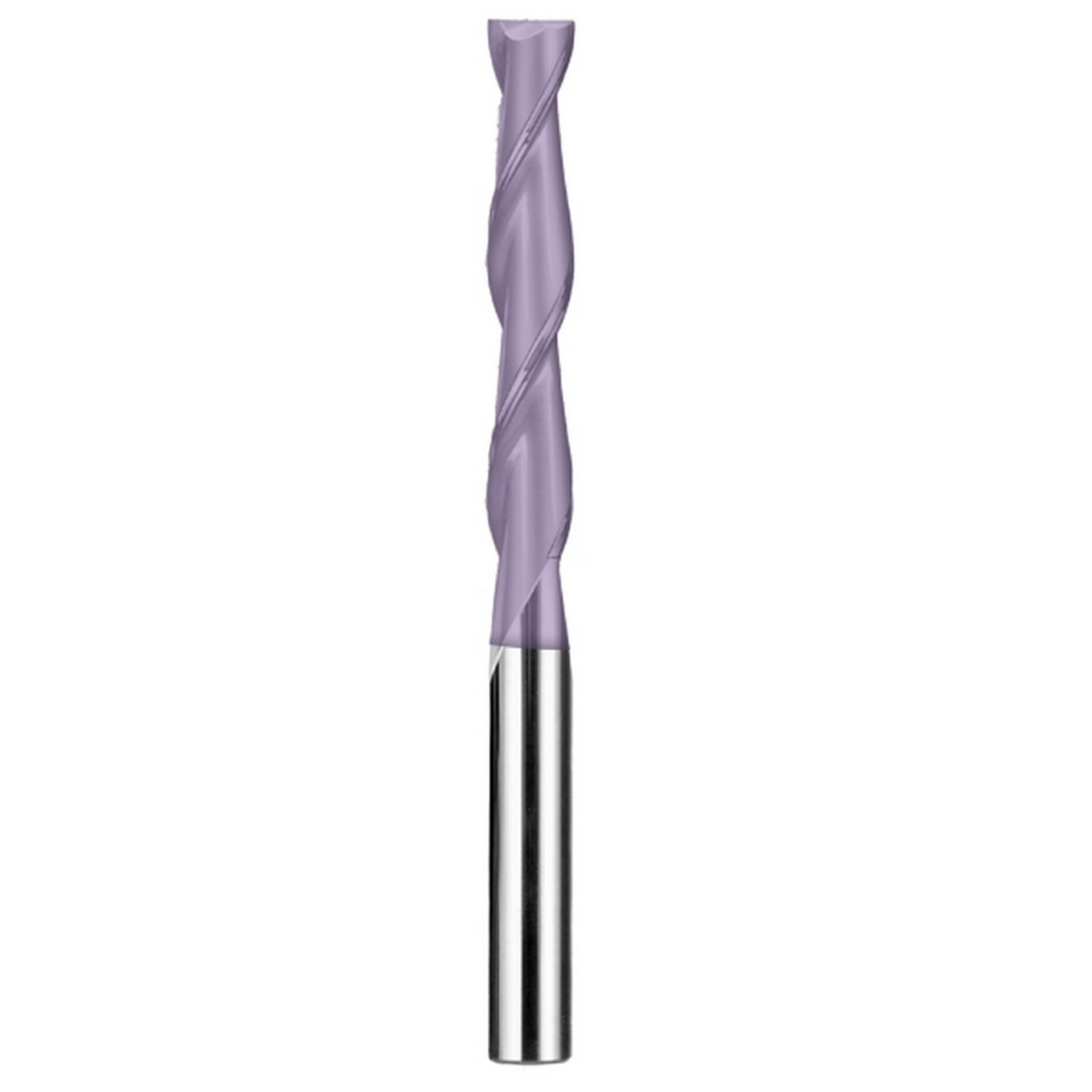 SGS 49452 | 25.0mm Diameter x 25.0mm Shank x 75.0mm LOC x 150mm OAL 2 Flute TiCN Coated Square End Mill