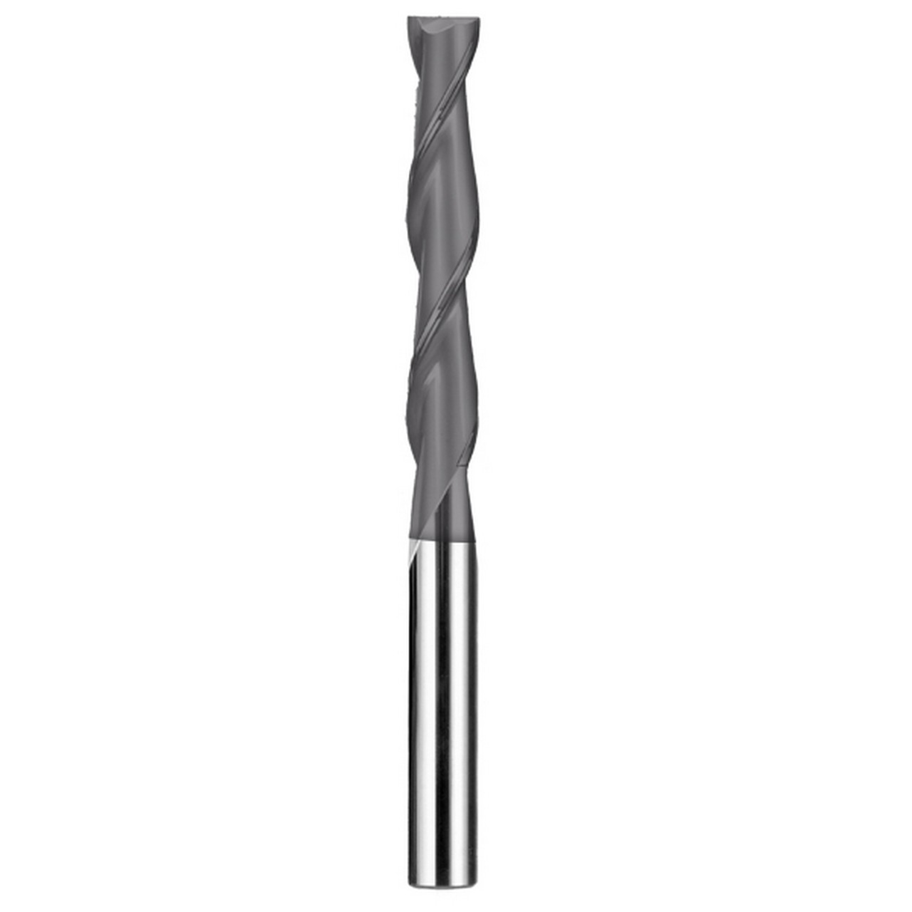 SGS 49455 | 6.0mm Diameter x 6.0mm Shank x 25.0mm LOC x 75.0mm OAL 2 Flute AlTiN Coated Square End Mill