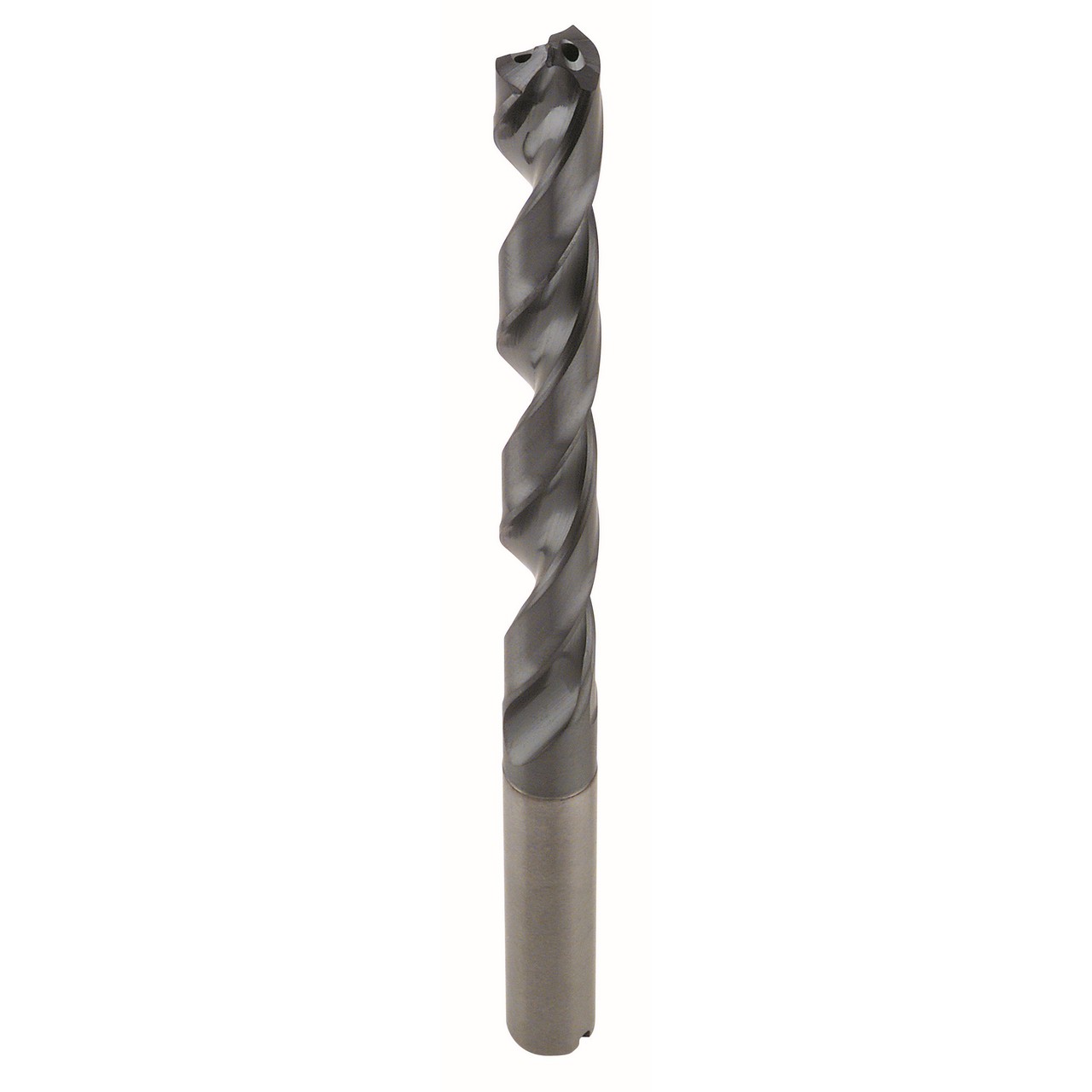 SGS 51919 | 19/64" Diameter x 1/3" Shank x 53" LOC x 91" OAL 2 Flute AlTiN Coated Taper Length Drill Bit