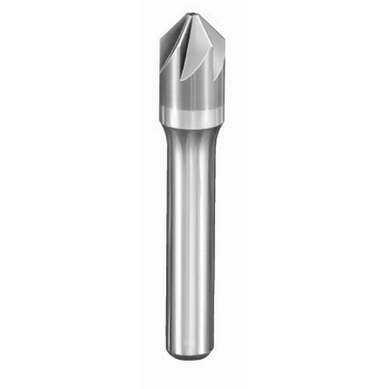 SGS 74064 | 5/8" Diameter x 3/8" Shank x 2/5" LOC x 3" OAL 6 Flute Uncoated Countersink