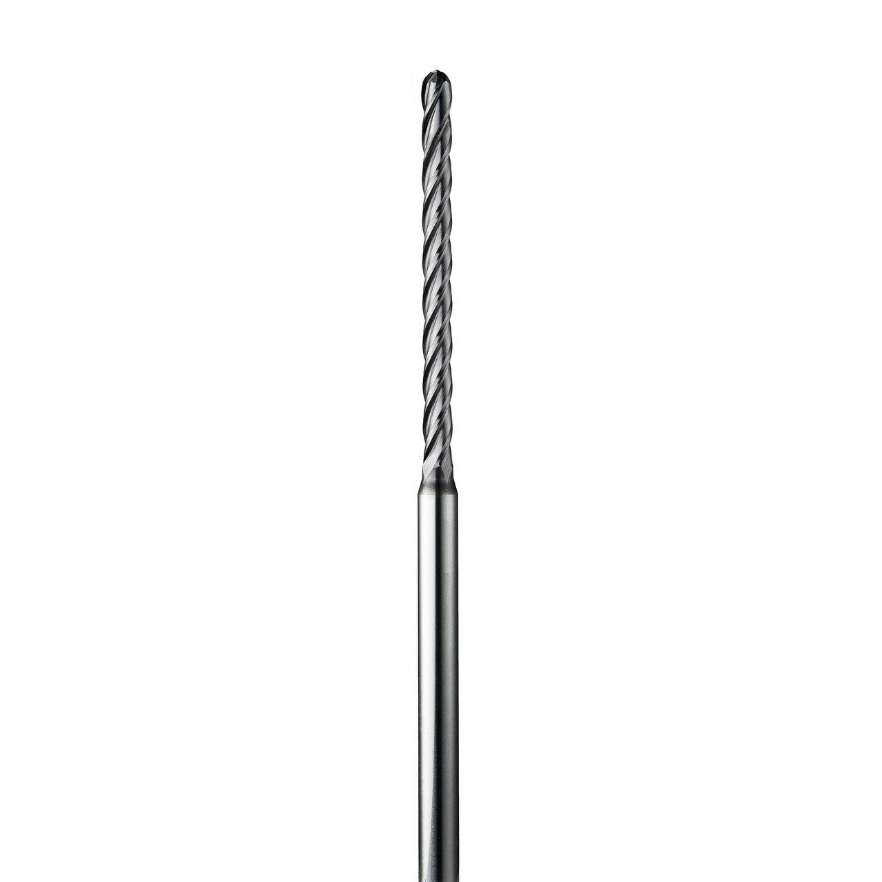 SGS 00964 | 0.060" Diameter x 0.125" Shank x 0.300" LOC x 2.500" OAL 4 Flute Uncoated Ball End Mill
