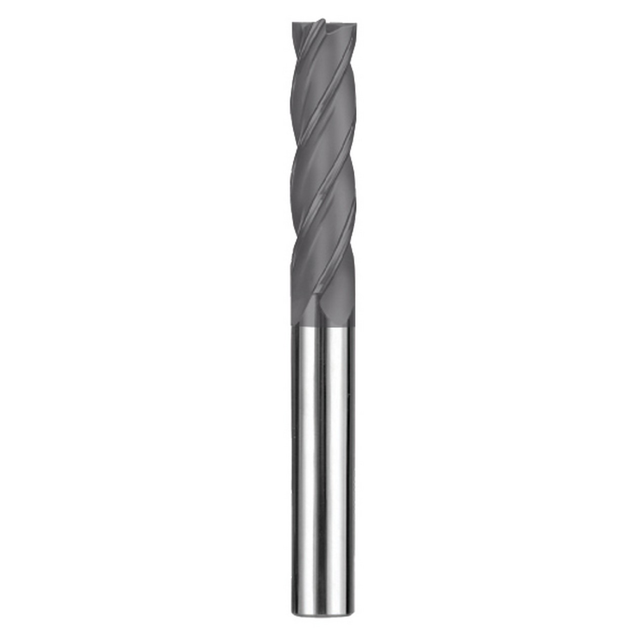 SGS 31747 | 1/8" Diameter x 1/8" Shank x 3/4" LOC x 2-1/4" OAL 4 Flute AlTiN Coated Square End Mill