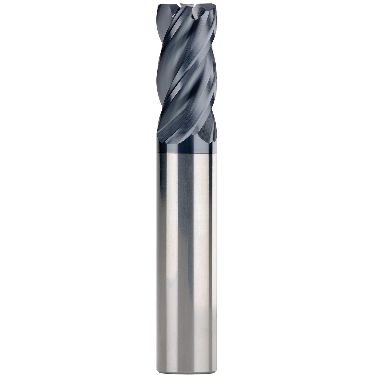 SGS 36722 | 3/16" Diameter x 3/16" Shank x 7/16" LOC x 2" OAL 4 Flute TX Coated Corner Radius End Mill