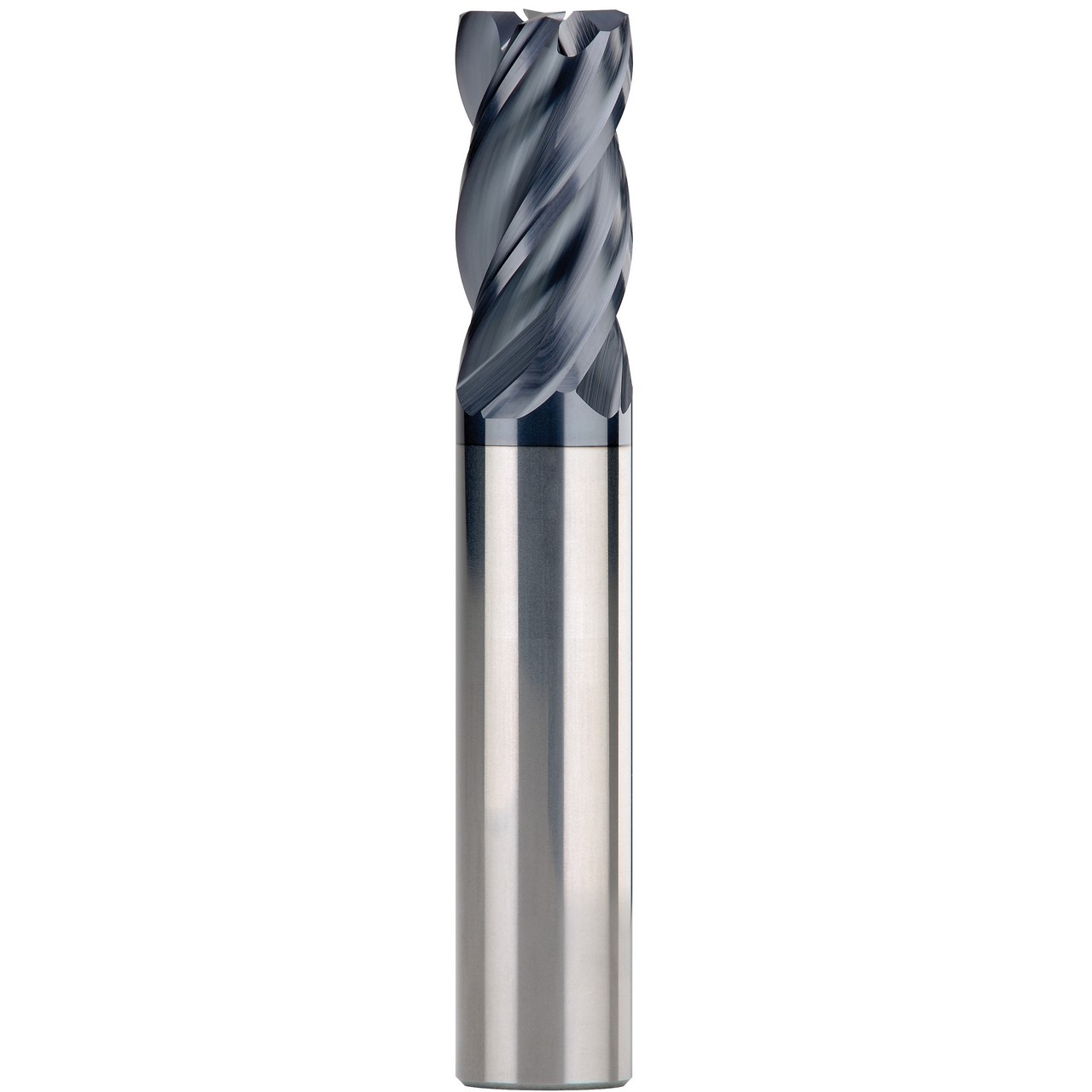 SGS 36872 | 1/16" Diameter x 1/8" Shank x 3/16" LOC x 1-1/2" OAL 4 Flute TX Coated Corner Radius End Mill