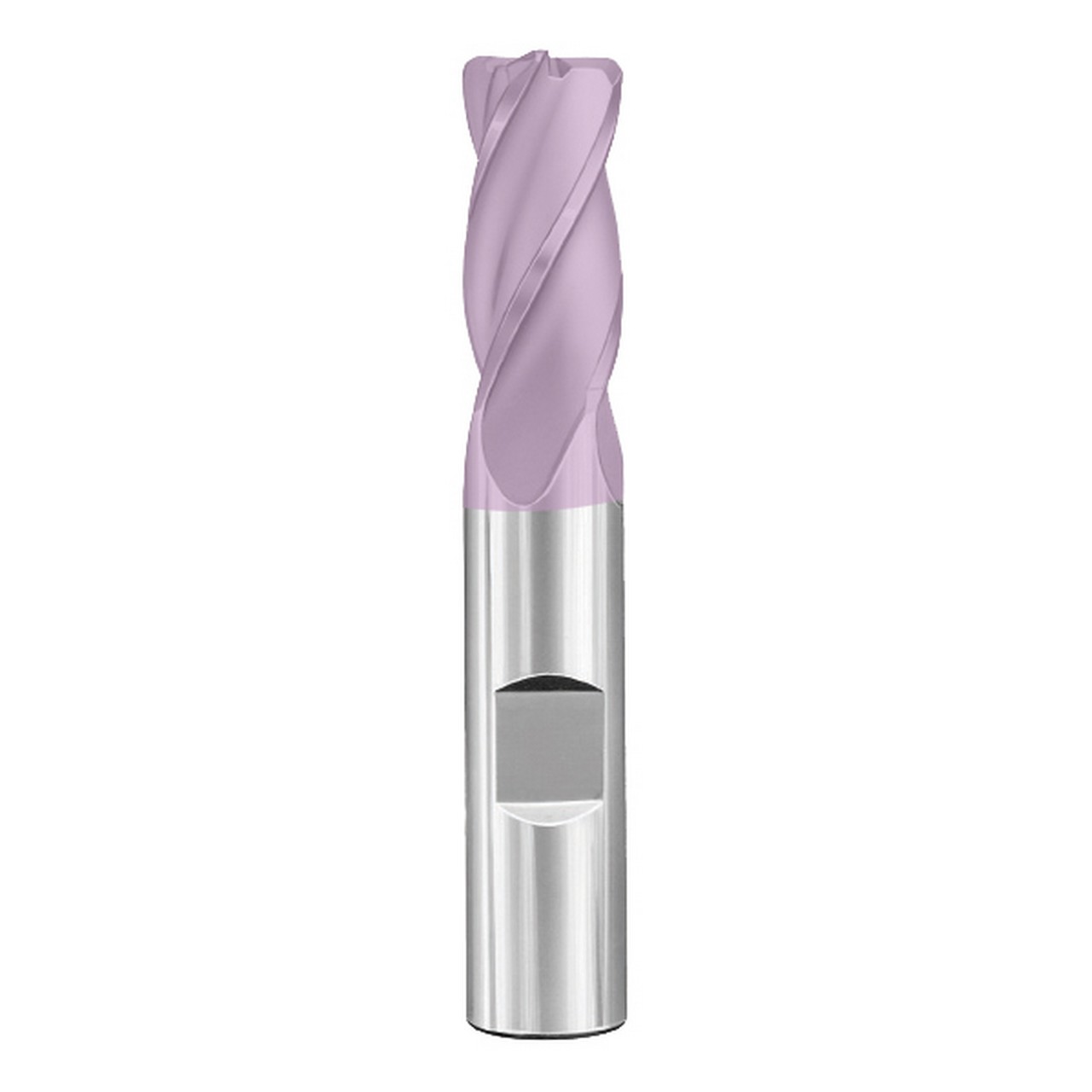 SGS 38140 | 5/8" Diameter x 5/8" Shank x 1-1/4" LOC x 3-1/2" OAL 4 Flute TiCN Coated Corner Radius End Mill