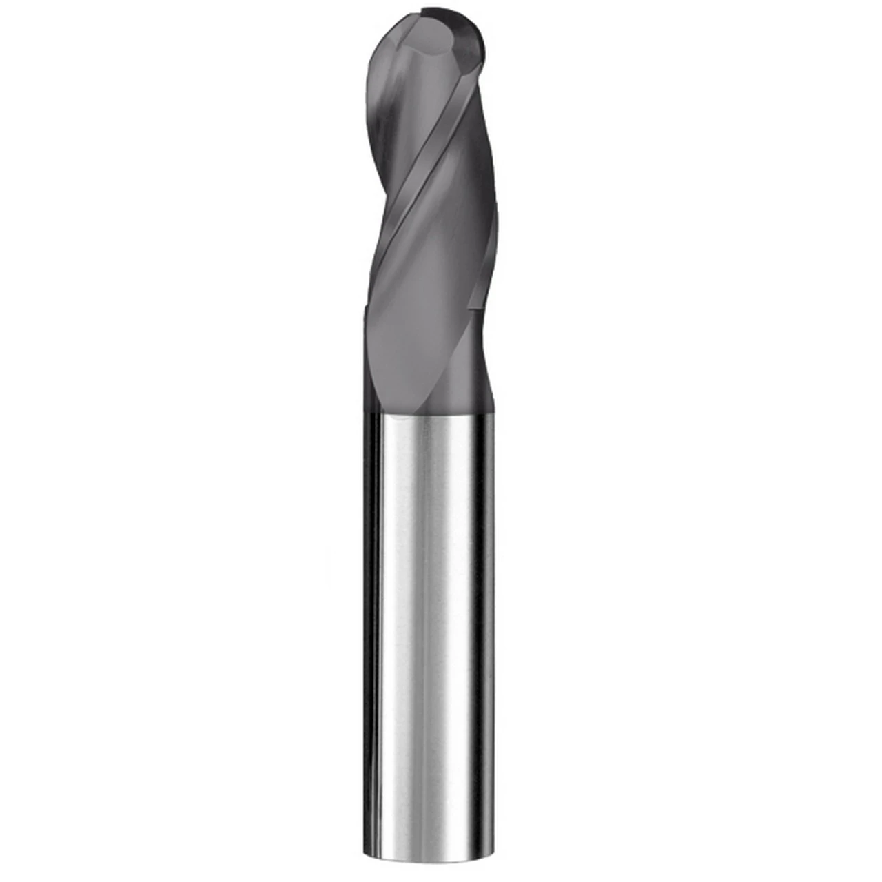 SGS 48879 | 14.0mm Diameter x 14.0mm Shank x 32.0mm LOC x 89.0mm OAL 3 Flute AlTiN Coated Ball End Mill