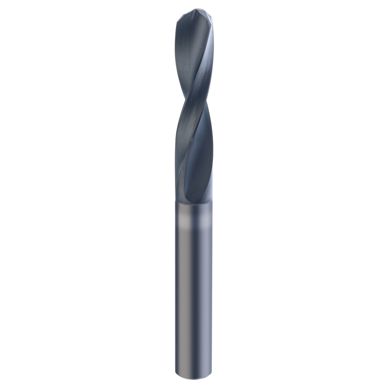 SGS 50007 | #22 x 0.25" Shank x 7/8" LOC x 2-5/8" OAL 2 Flute Crystalline Diamond Coated Screw Machine Length Drill Bit
