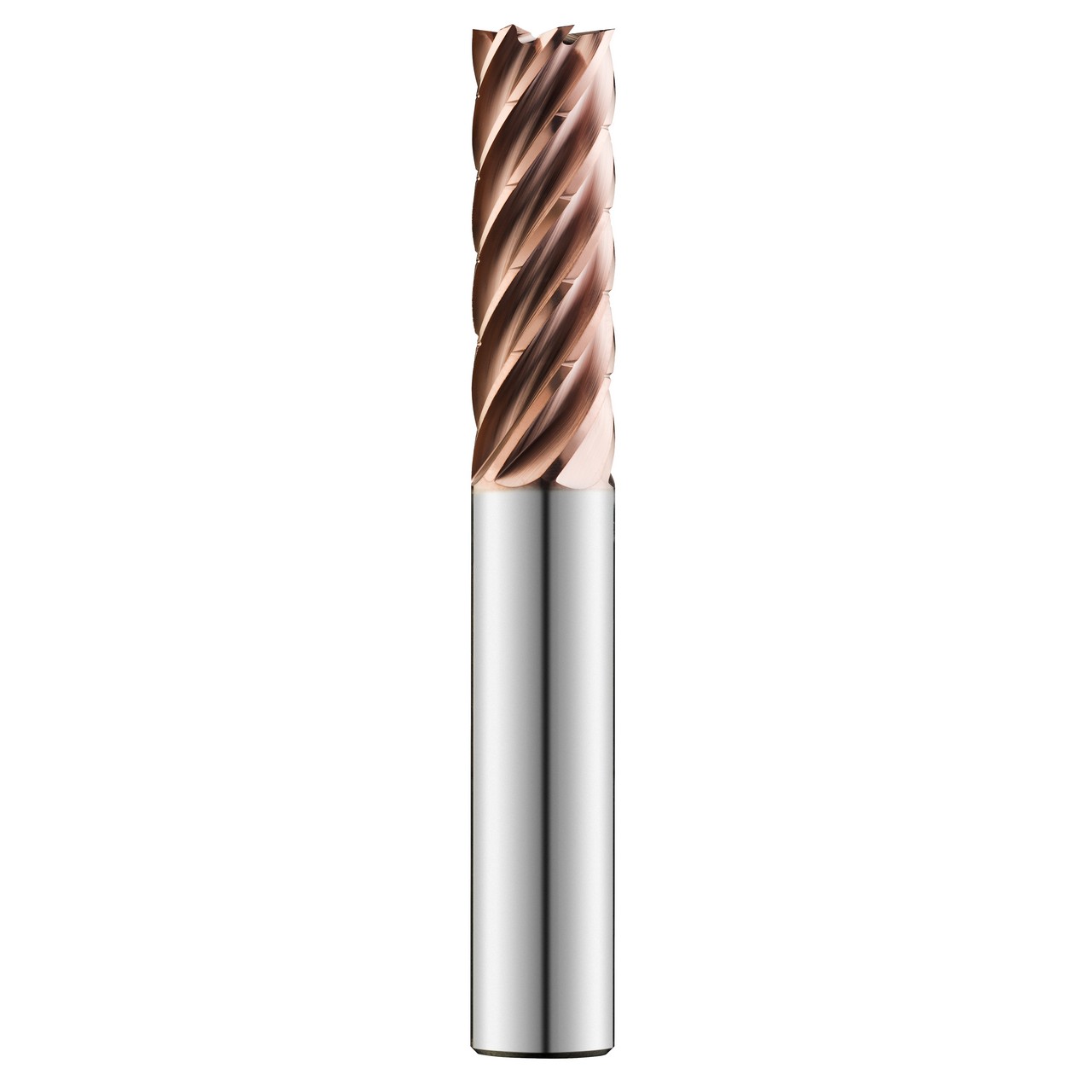SGS 77327 | 1.000" Diameter x 1.000" Shank x 4.000" LOC x 7.000" OAL 7 Flute TM Coated Square End Mill