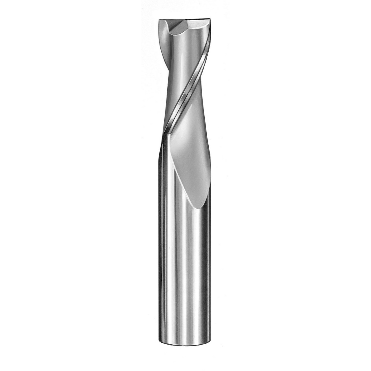 SGS 91270 | 1/8" Diameter x 1/8" Shank x 1/2" LOC x 1-1/2" OAL 2 Flute Crystalline Diamond Coated Square End Mill