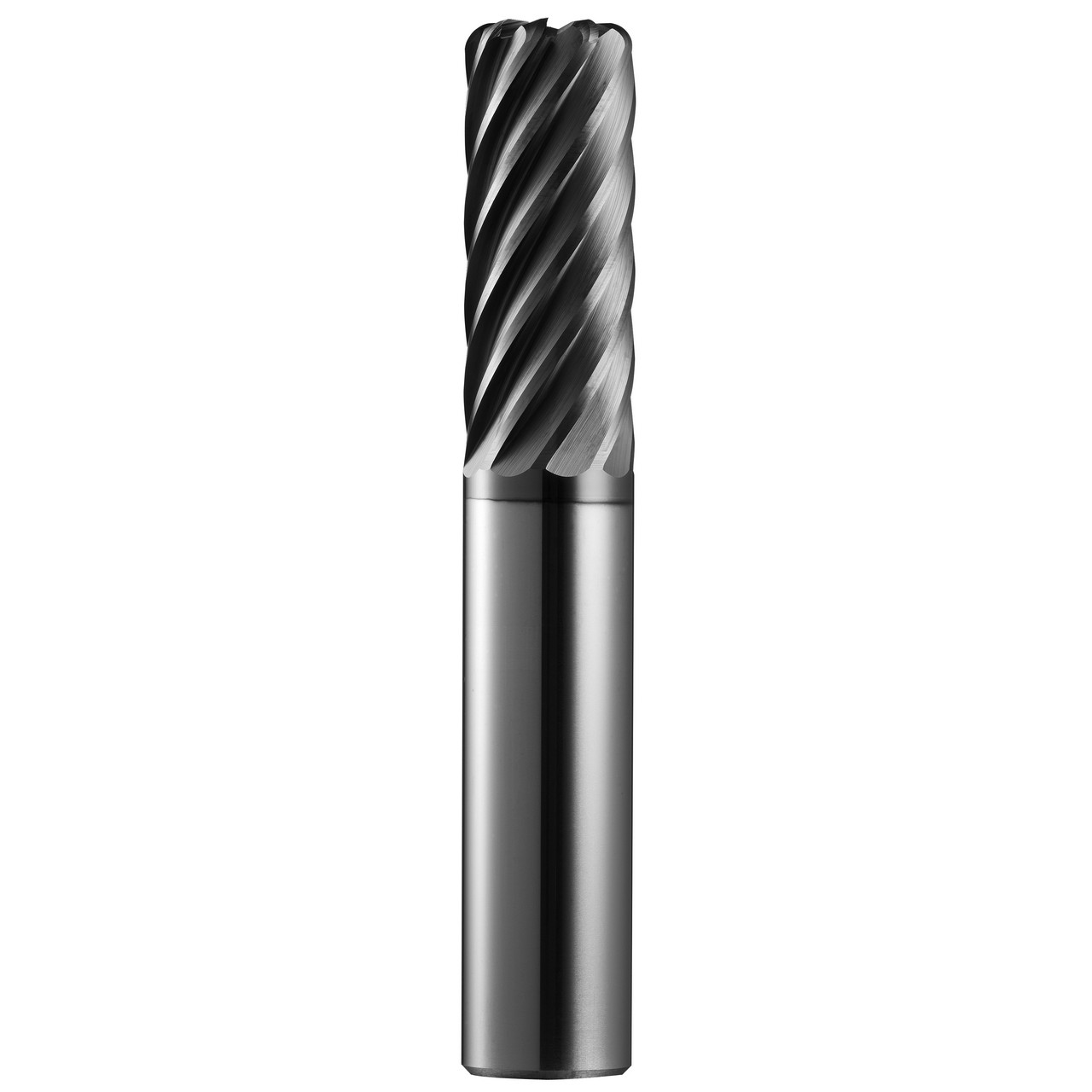 SGS 36628 | 1/4" Diameter x 1/4" Shank x 3/4" LOC x 2-1/2" OAL 7 Flute TX Coated Corner Radius End Mill