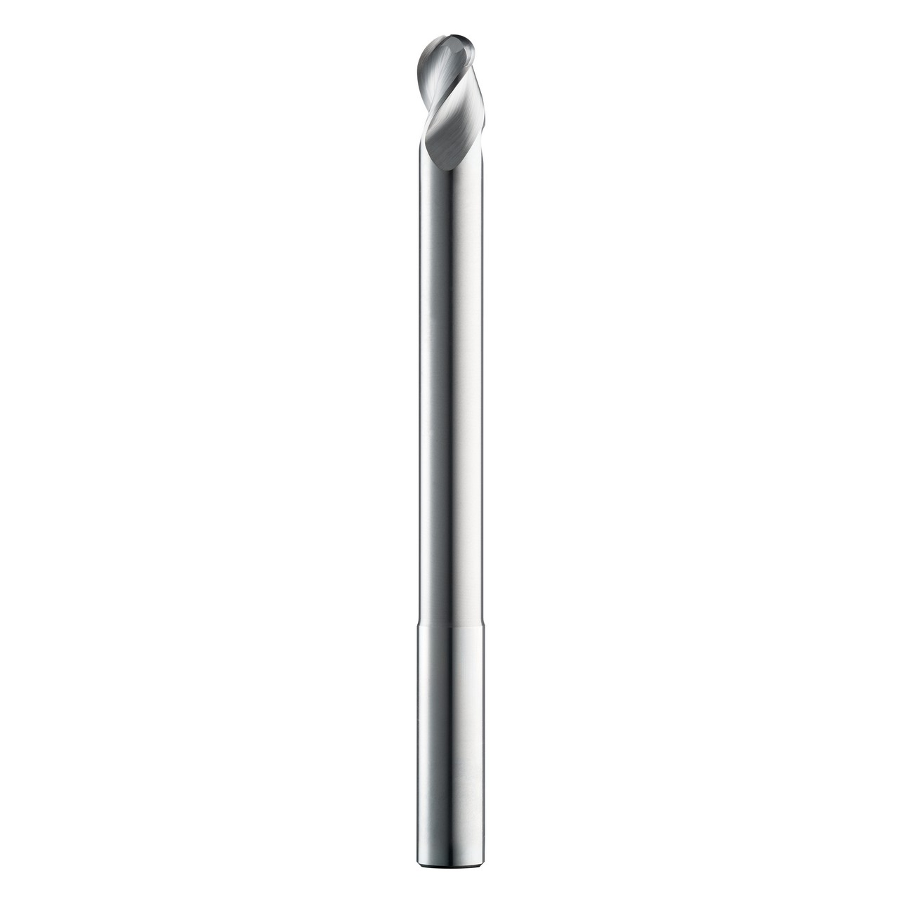 SGS 44615 | 6.00mm Diameter x 6.00mm Shank x 10.00mm LOC x 100.00mm OAL 2 Flute TiB2 Coated Ball End Mill
