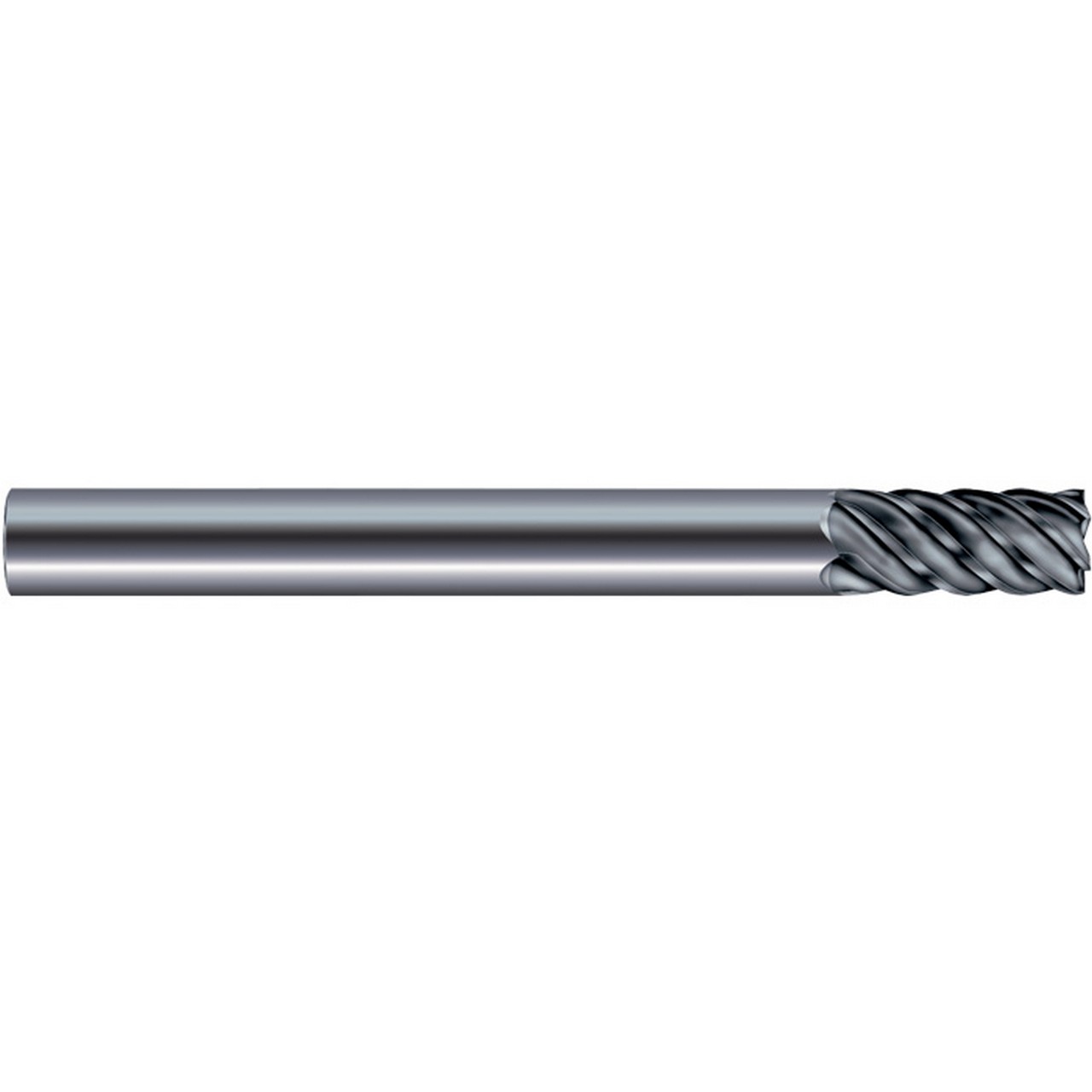 SGS 46142 | 10.00mm Diameter x 10.00mm Shank x 22.00mm LOC x 100.00mm OAL 6 Flute TX Coated Square End Mill