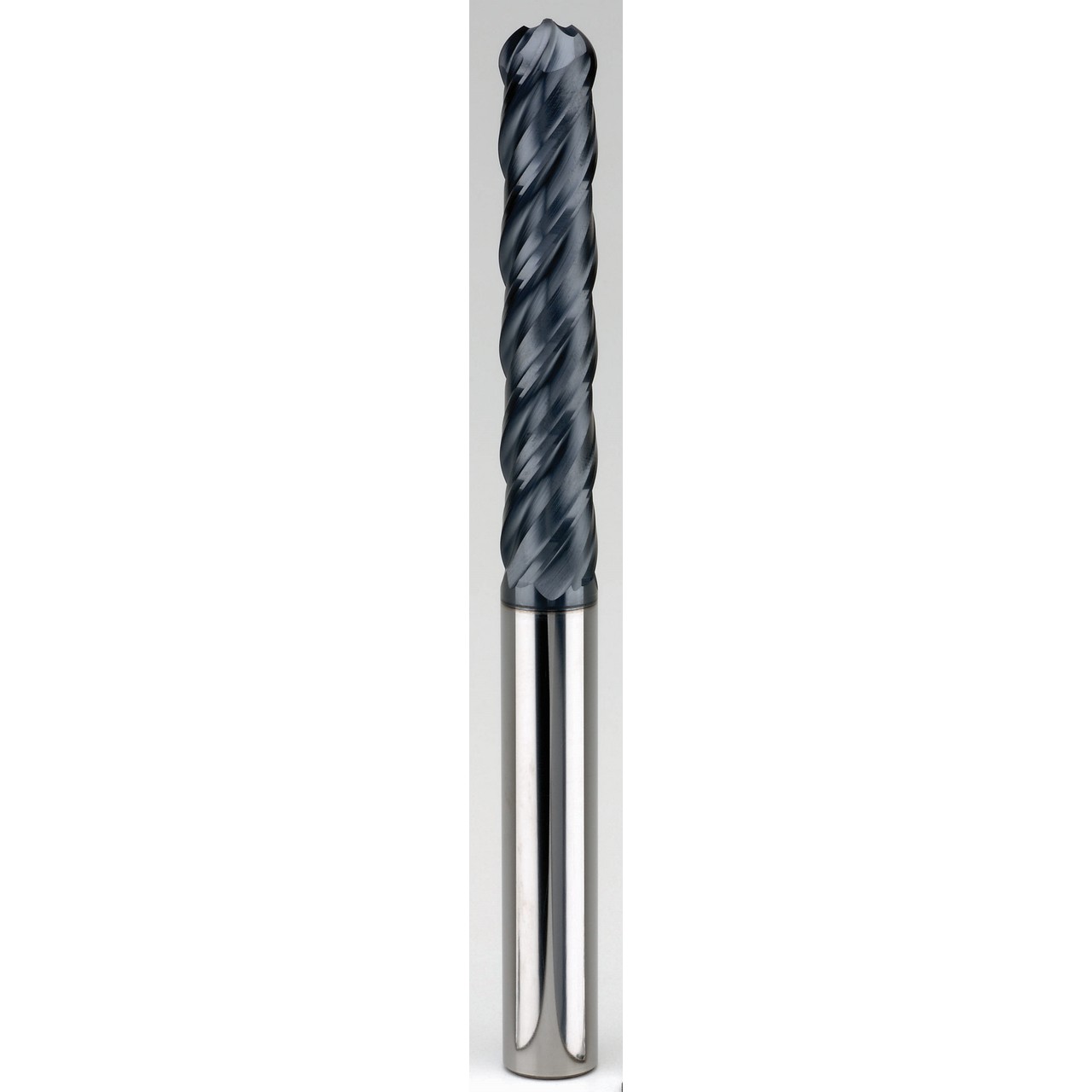 SGS 70448 | 1/4" Diameter x 1/4" Shank x 1-1/2" LOC x 4" OAL 4 Flute TX Coated Ball End Mill