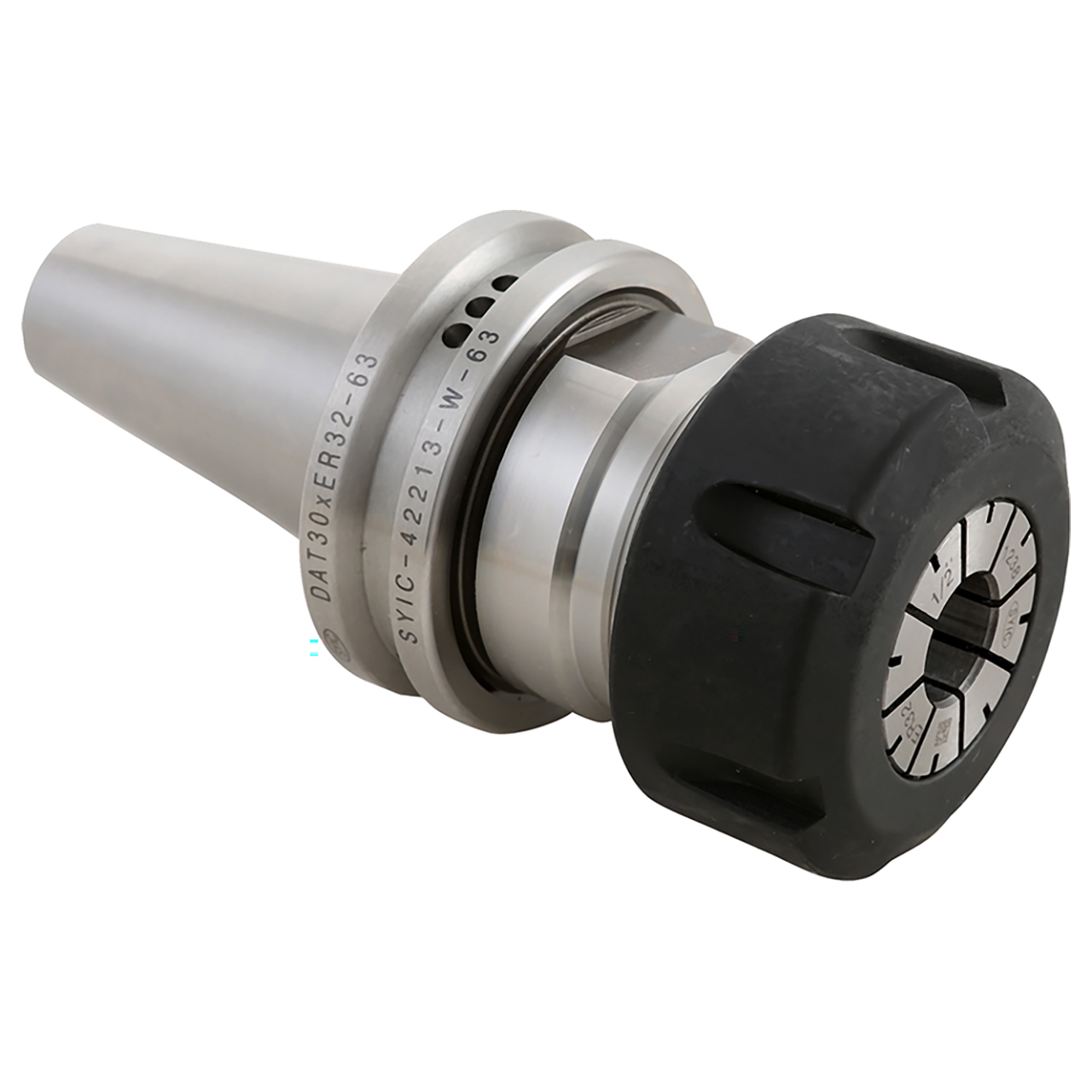 Techniks 42213-W-50-L | ISO30 Taper x 50.00mm Shank x 50.00mm Length x 97.80mm OAL ER32 Collet Chuck