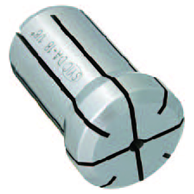 Techniks 01618-20MM | 19.00mm - 20.00mm Capacity x 20.00mm Shank x 41.28mm OAL x DA180 High Precision Double Angle Collet