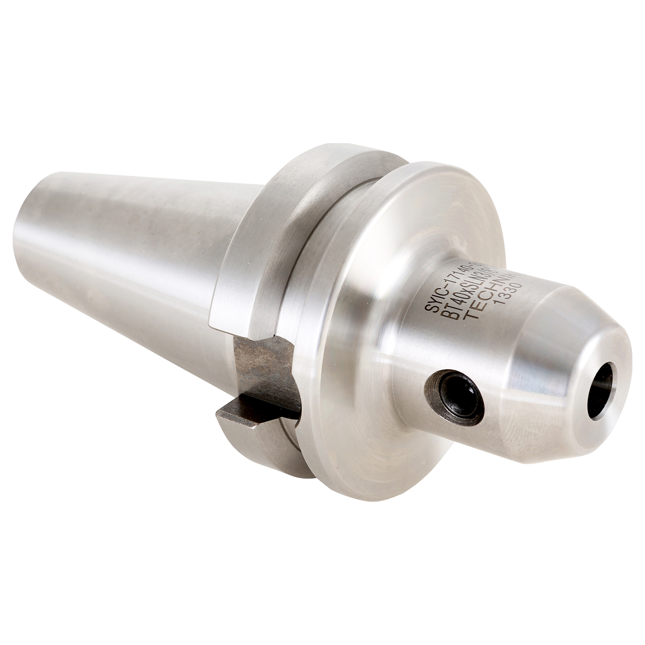 Techniks 17140-5/8B | BT40 Taper x 0.625" Size x 1.750" Diameter x 2.500" Projection Length x 5.070" OAL Steel End Mill Holder