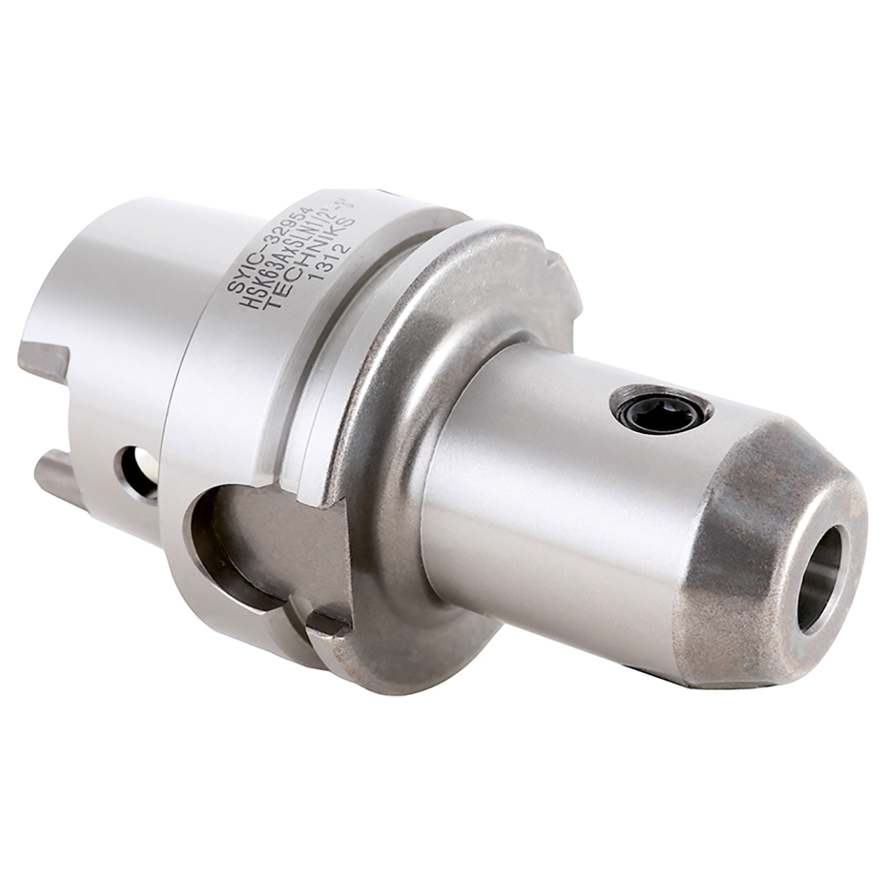 Techniks 93723-6B | HSK63A Taper x 0.750" Size x 1.890" Diameter x 6" Projection Length x 7.260" OAL Steel End Mill Holder