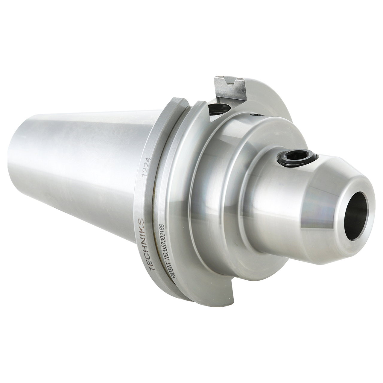 Techniks 44.653.61.800 | CAT50 Taper x 0.625" Size x 2.750" Diameter x 8" Projection Length x 12" OAL End Mill Holder