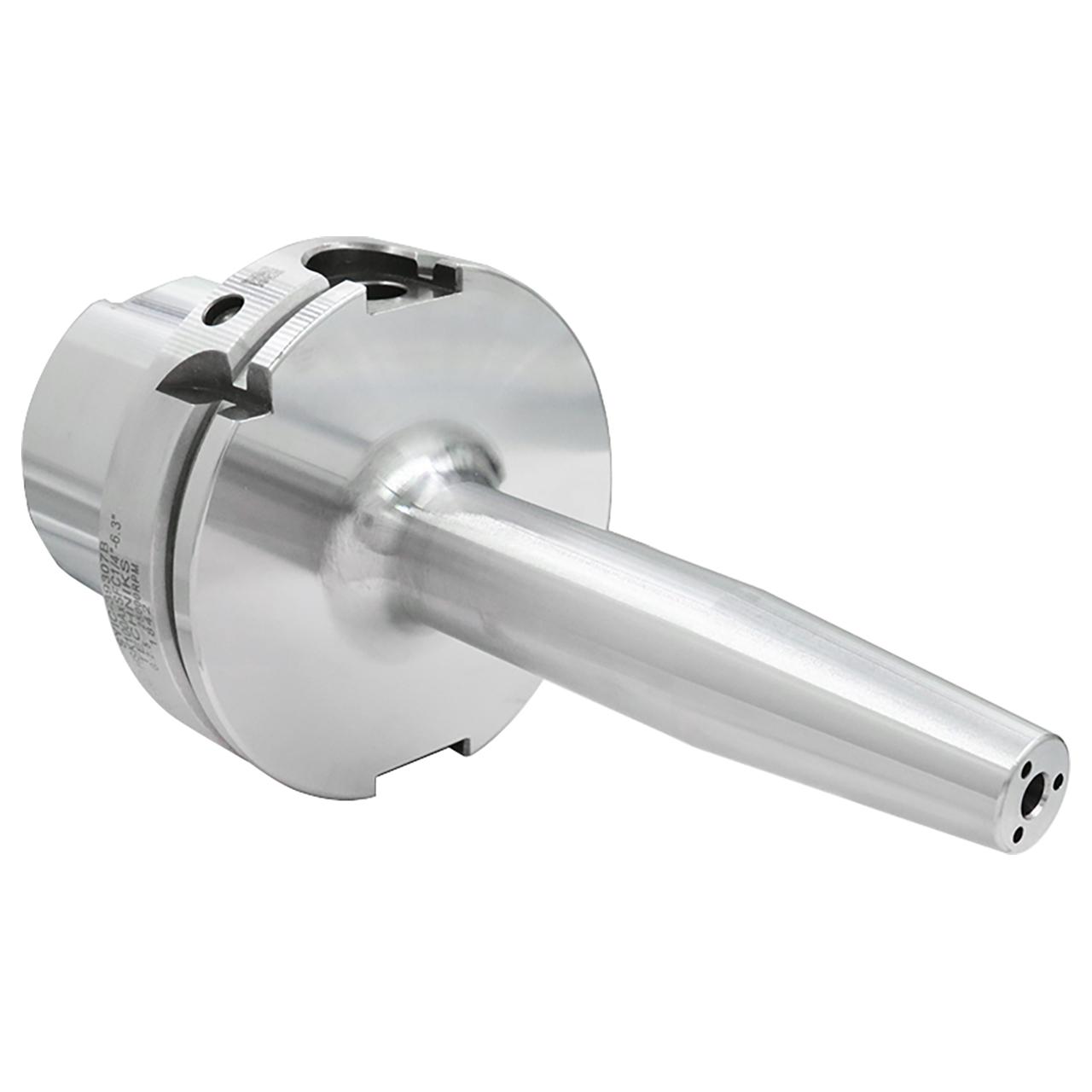 Techniks 39327B | HSK100A Taper x 1-1/4" Size x 2.090" Diameter x 6.300" Projection Length x 8.270" OAL Steel Shrink-Fit Tool Holder