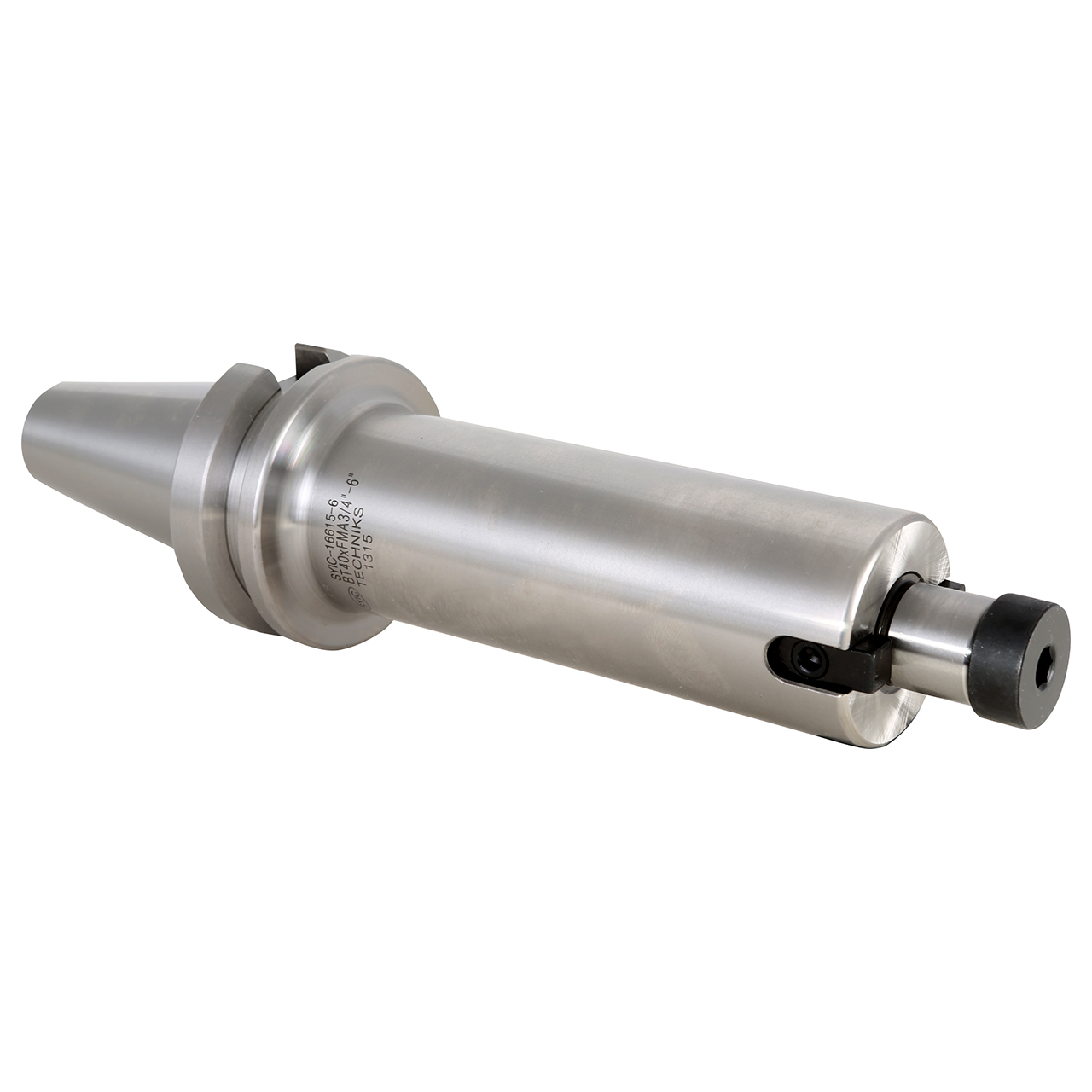 Techniks 27.151.64.600 | BT50 Taper x 0.750" Size x 0.880" Diameter x 6" Projection Length Steel Face Mill Arbor