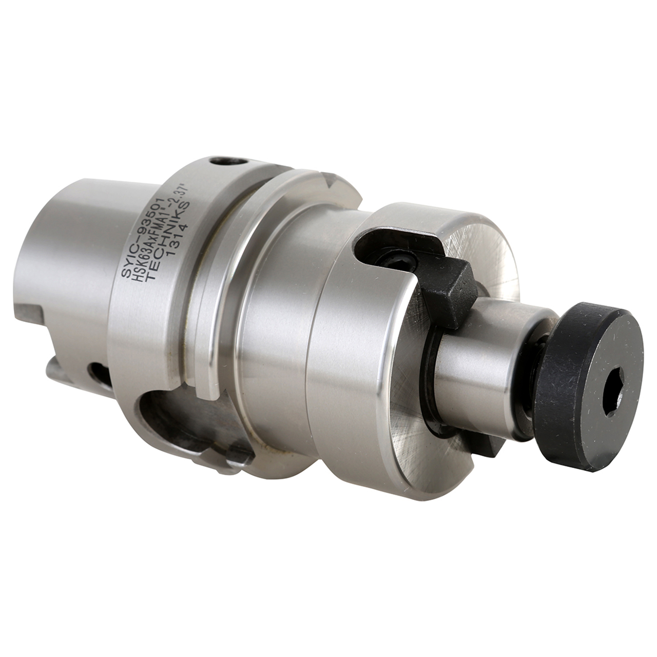 Techniks 95903-6 | HSK100A Taper x 1" Size x 1.190" Diameter x 6" Projection Length Steel Face Mill Arbor