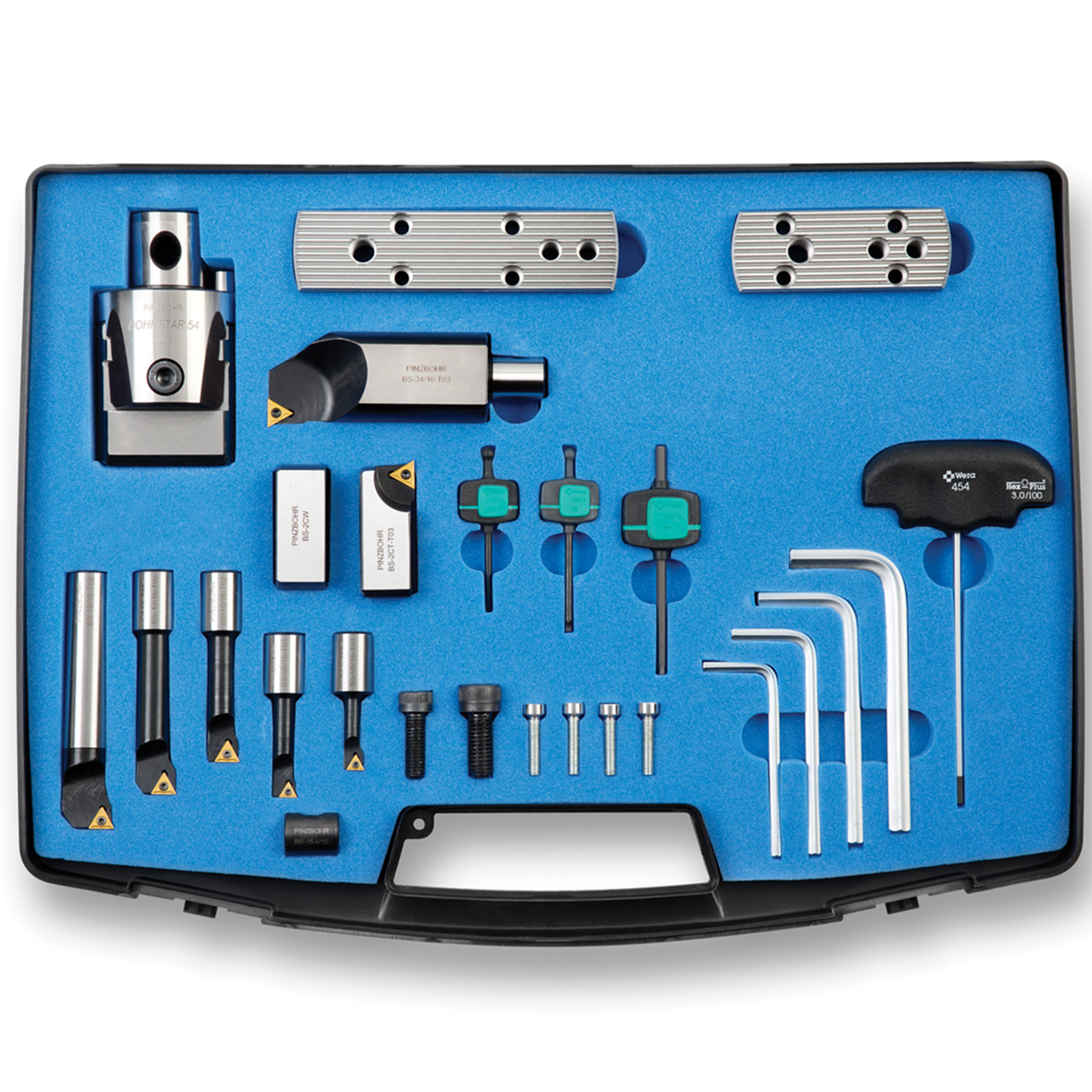 Techniks 6991250 | 0.314" Minimum Range x 6.690" Maximum Range Boring Head Set