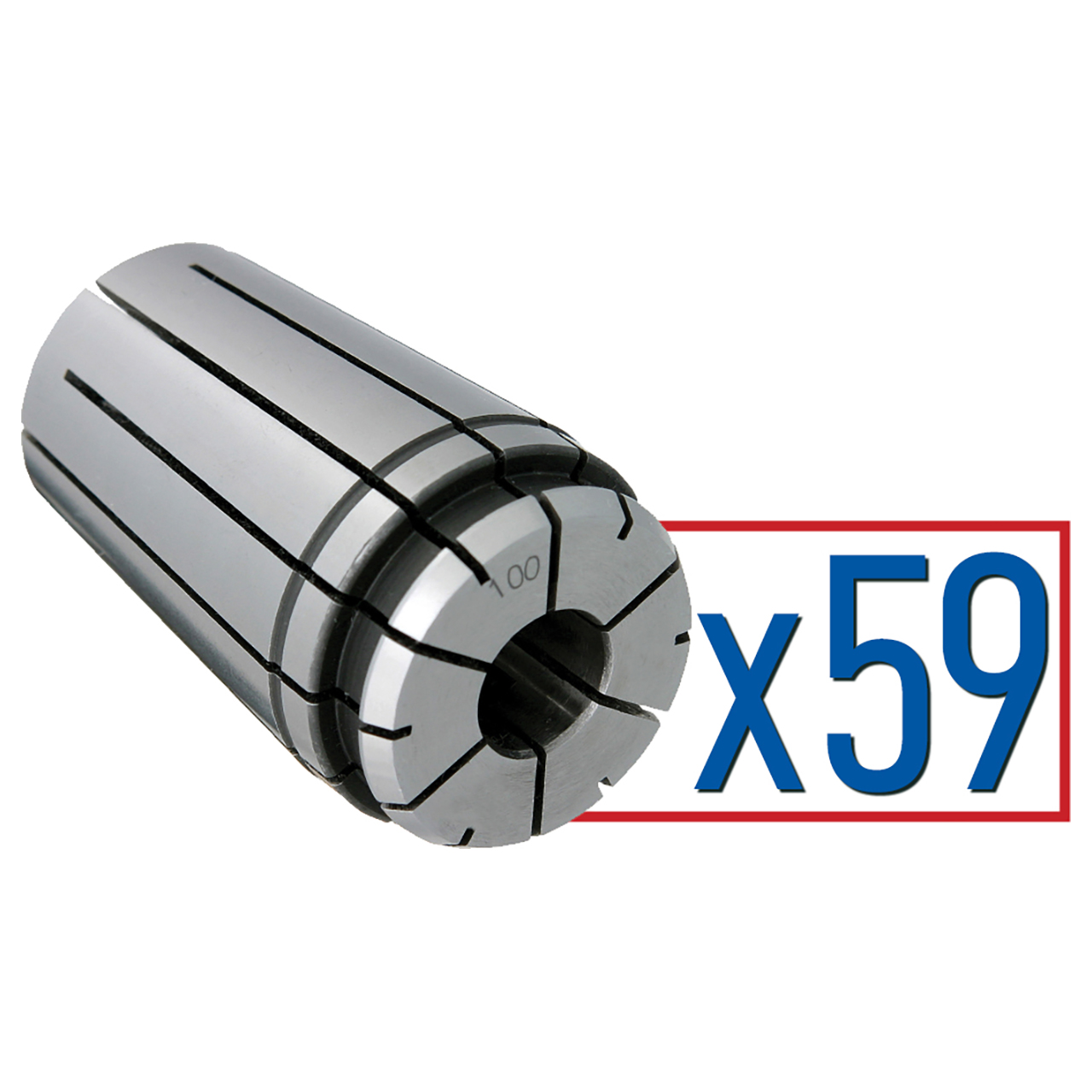 Parlec 100PG-S016 | 1.379" Diameter x 3/32-1" Shank x 2.375" OAL Collet Set