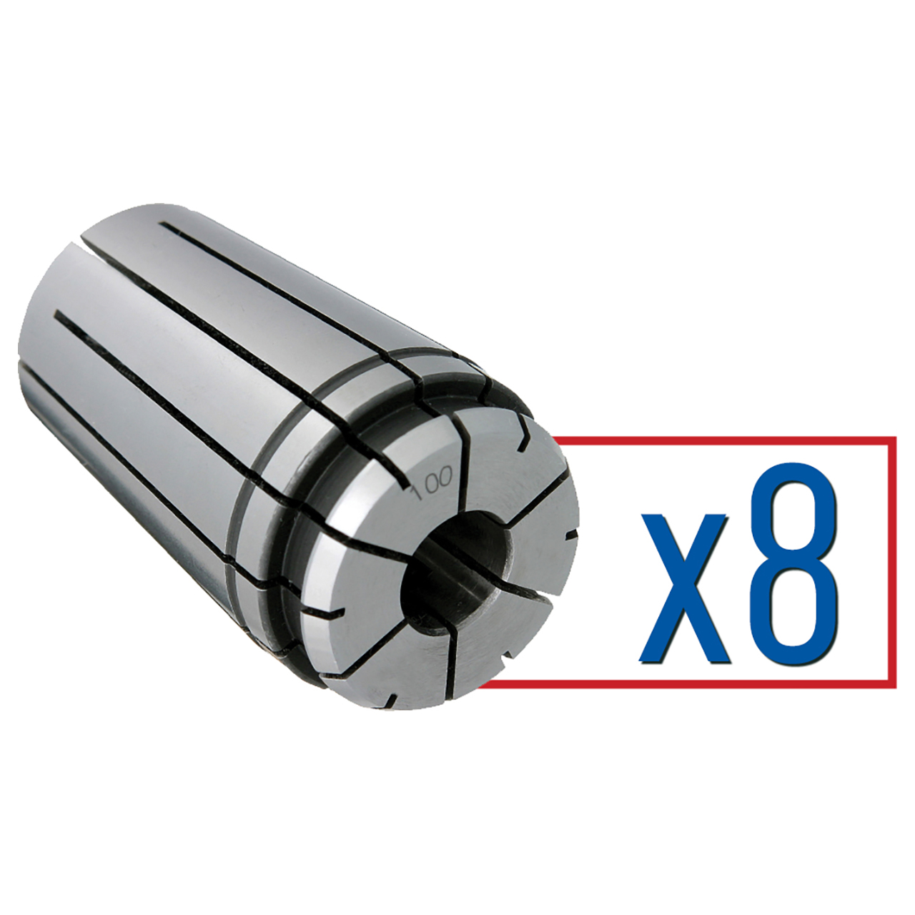 Parlec 100PG-S125 | 1.379" Diameter x 1/8-1" Shank x 2.375" OAL Collet Set