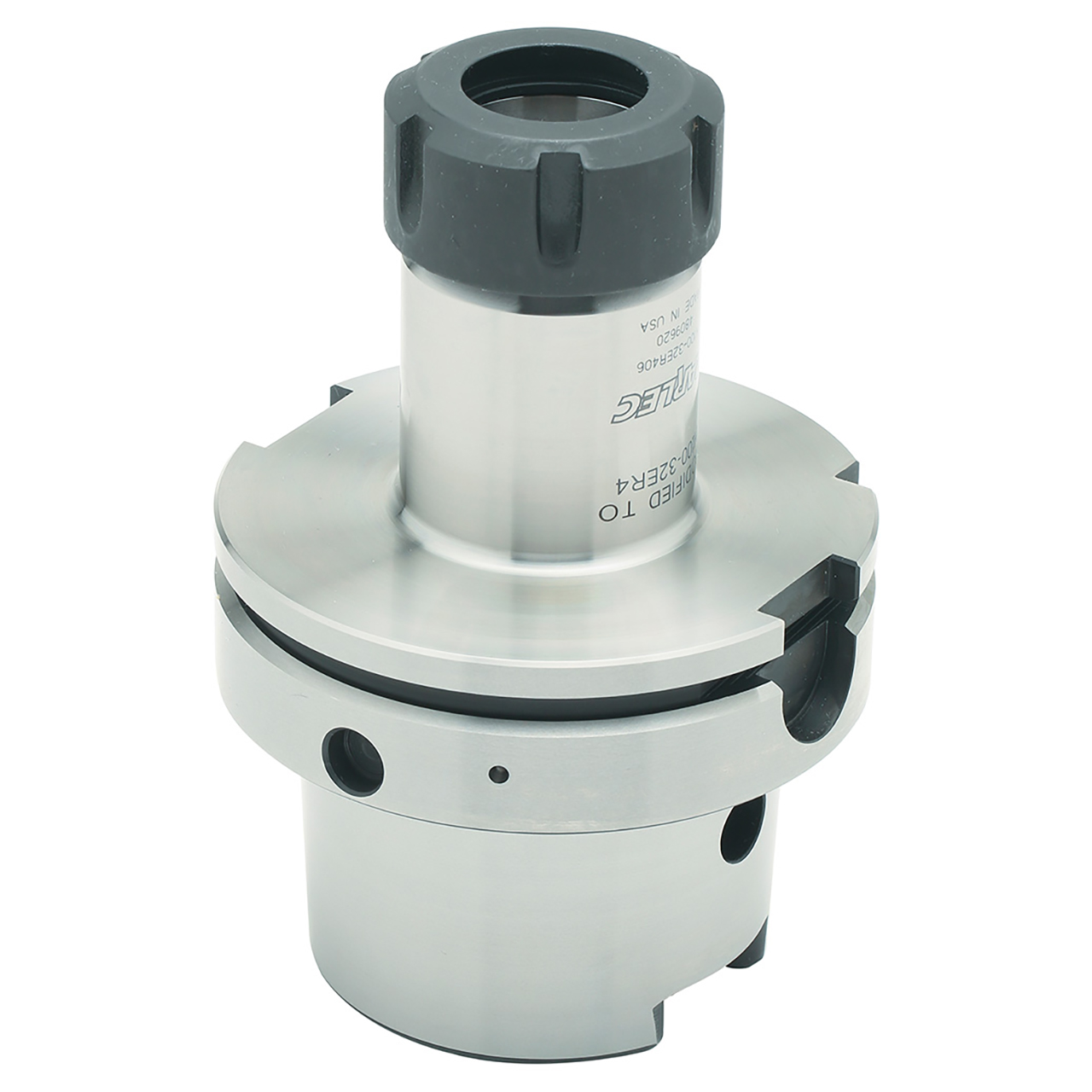 Parlec H100-20ERF394 | 2.95" Diameter x 3.94" Shank x 3.94" Projection x 5.91" OAL Collet Chuck