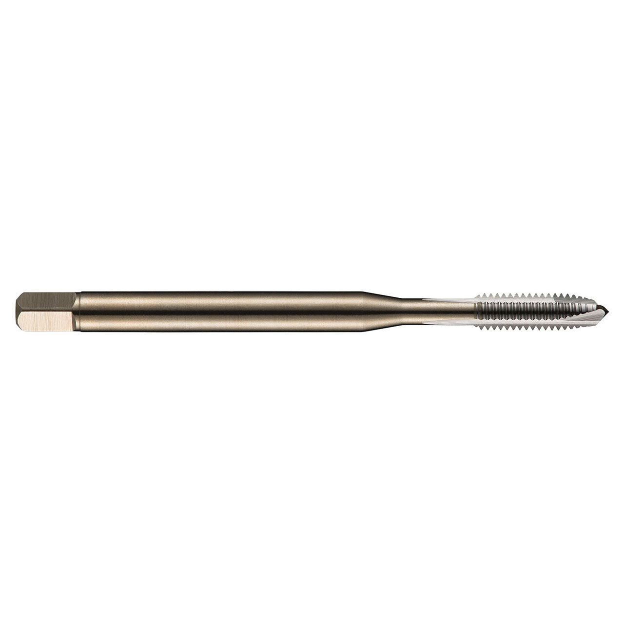 Dormer EP00M2.5 | 0.1102" Diameter x 1.9685" OAL 2 Flute Bright Coated Spiral Point Tap