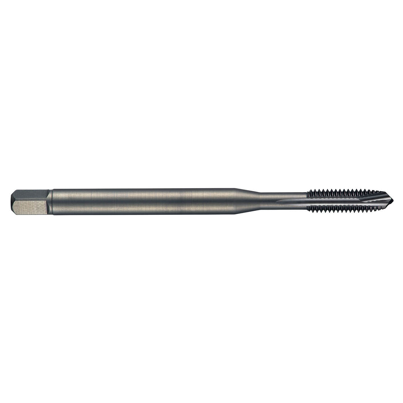 Dormer 5973511 | 0.1772" Diameter x 2.4803" OAL 3 Flute Steam Tempered Coated Spiral Point Tap