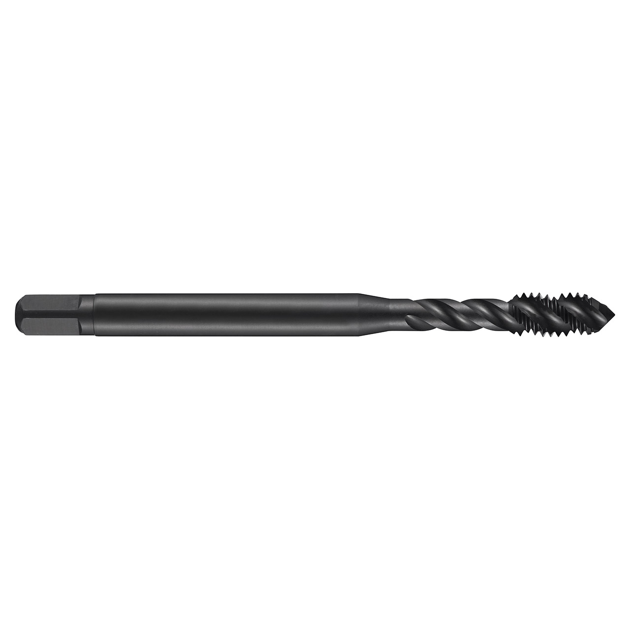 Dormer E013M10X1.0 | 0.3937" Diameter x 3.1496" OAL 3 Flute Steam Tempered Coated Spiral Flute Tap