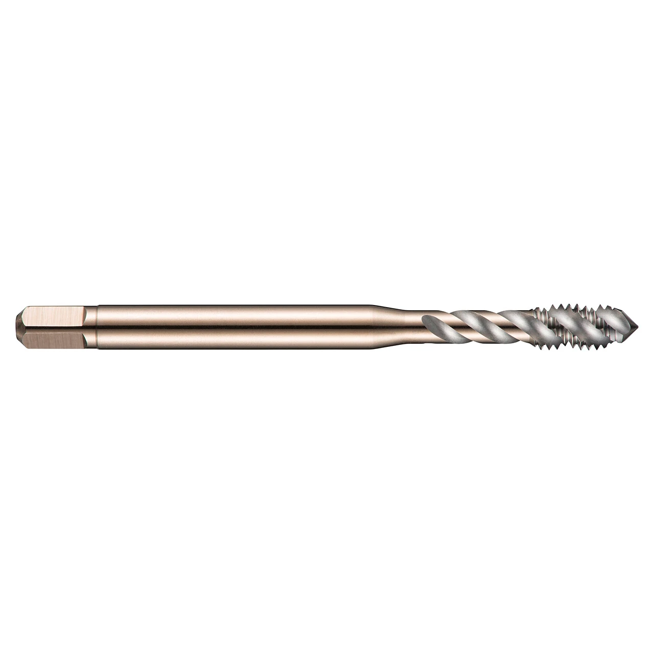 Dormer E002M6 | 0.248" Diameter x 2.5984" OAL 3 Flute Bright Coated Spiral Flute Tap